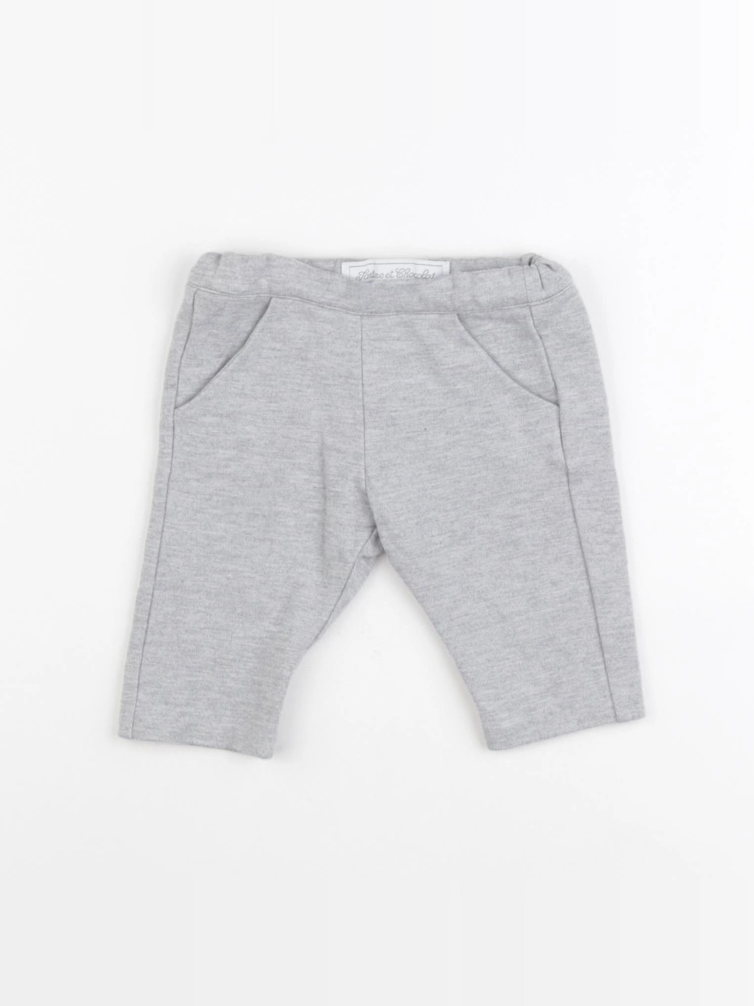Tartine & Chocolat - pantalon gris - 3 mois