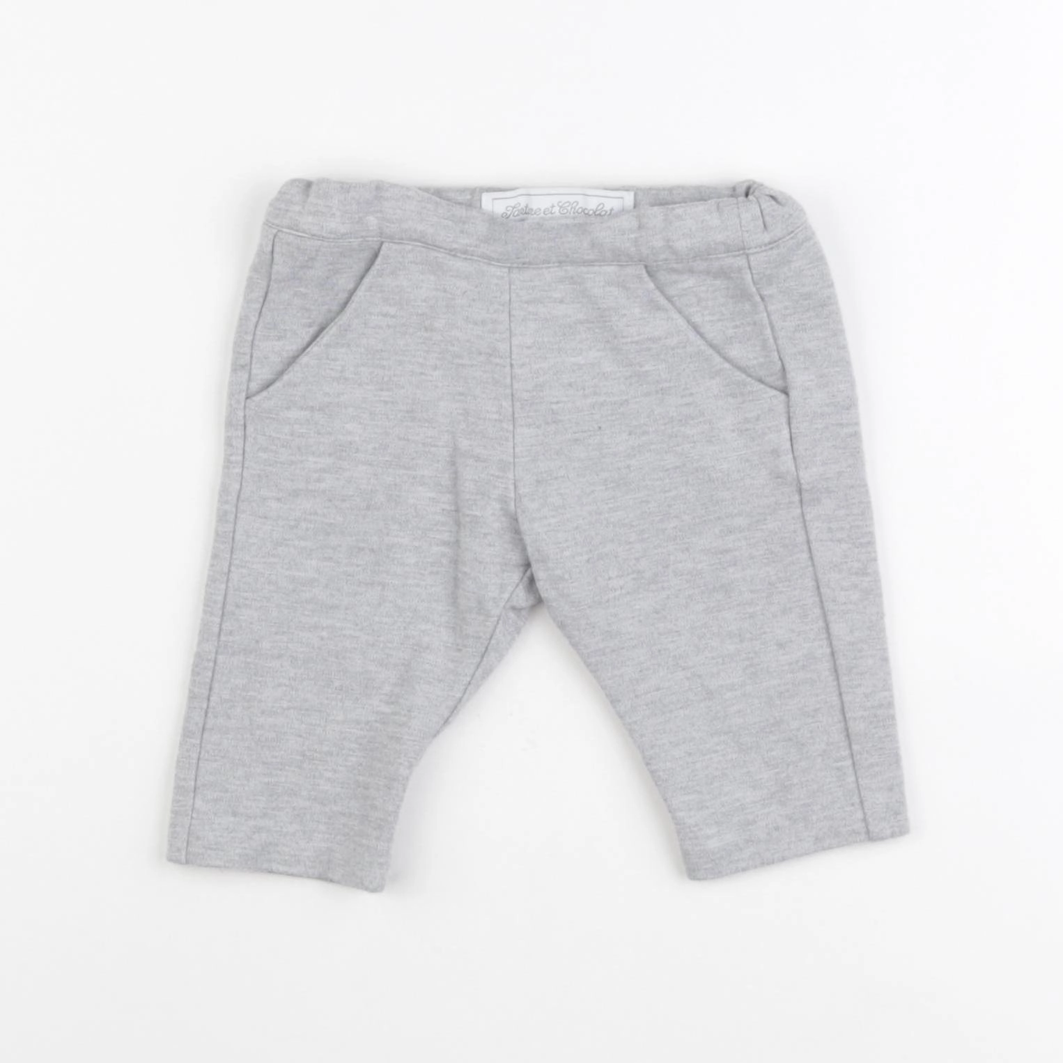 Tartine & Chocolat - pantalon gris - 3 mois