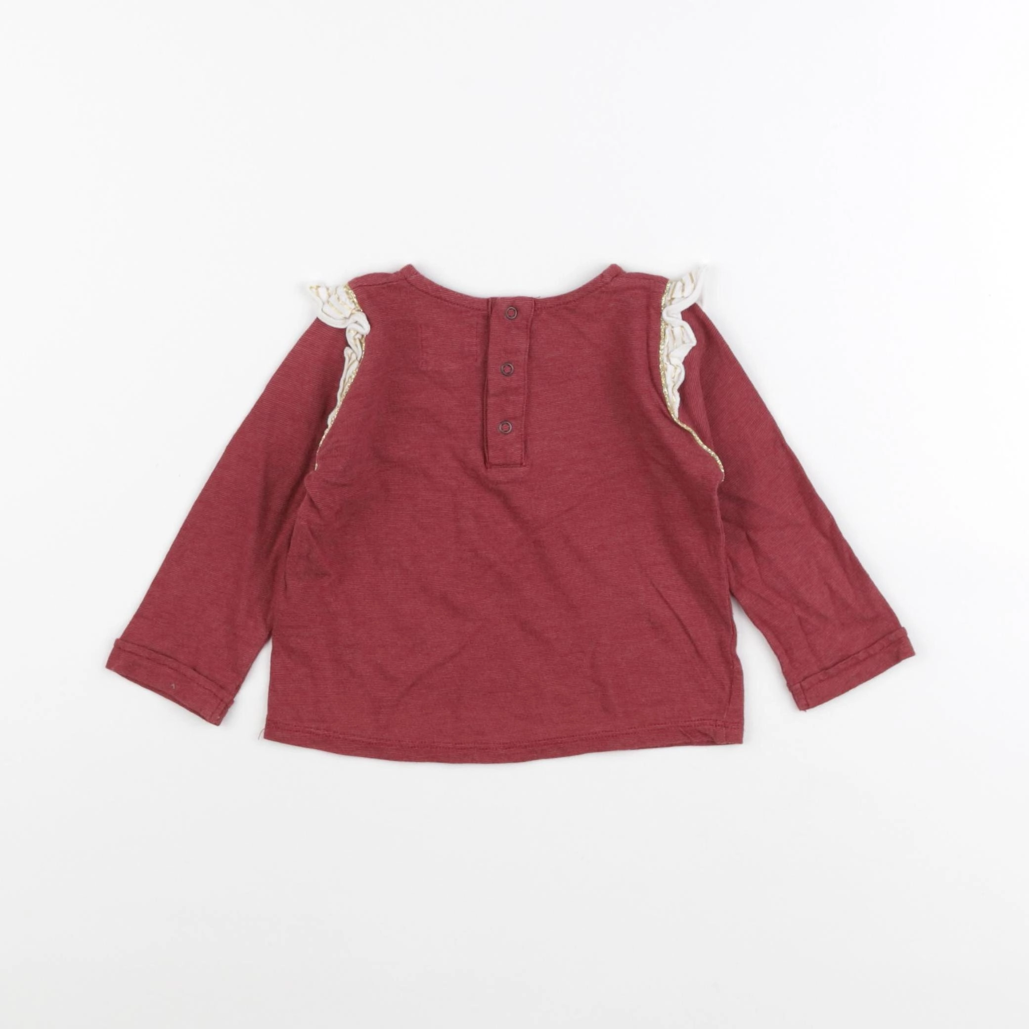 Blune - tee-shirt rouge - 12 mois
