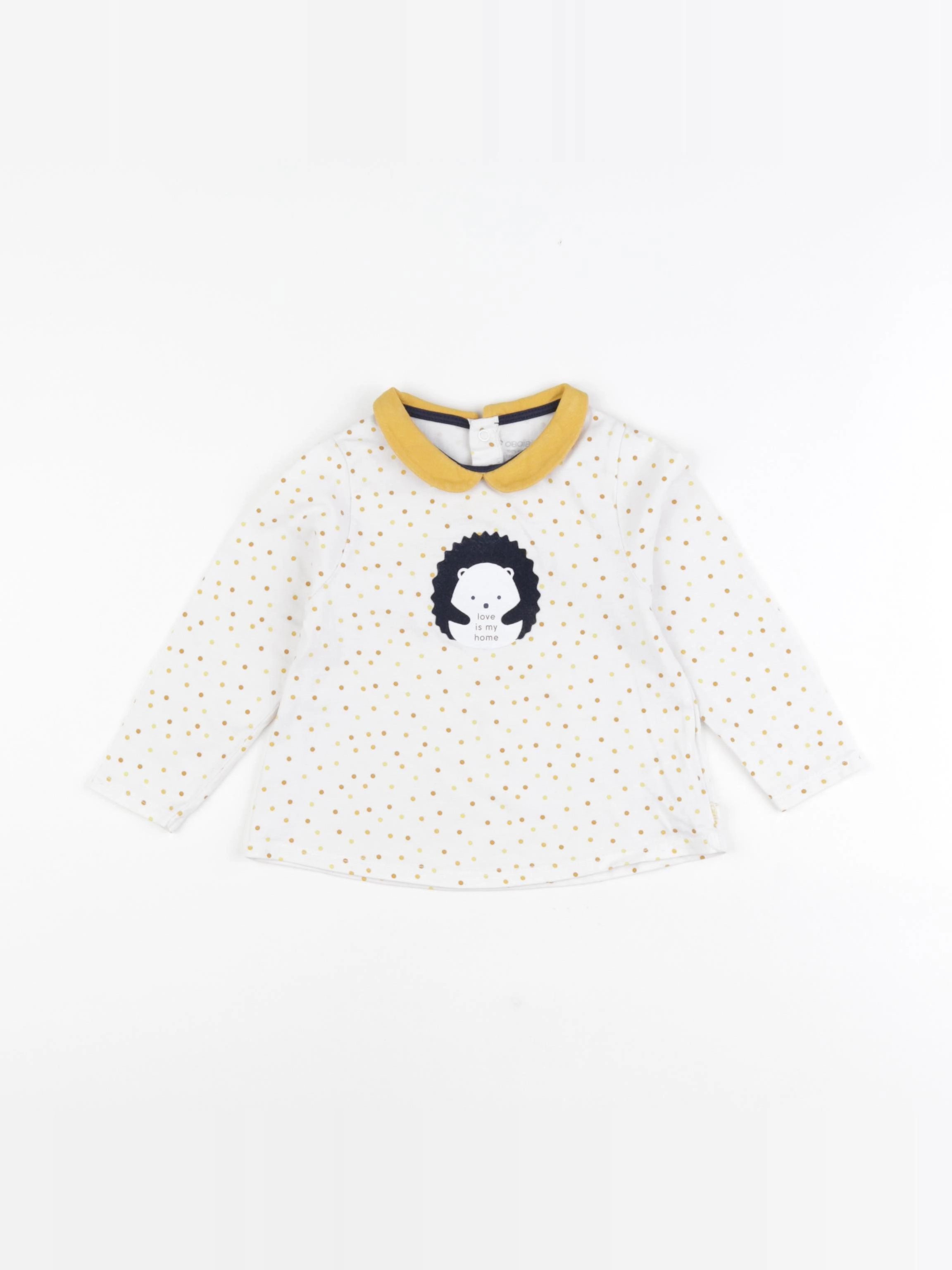 Obaïbi - tee-shirt multicolore - 18 mois