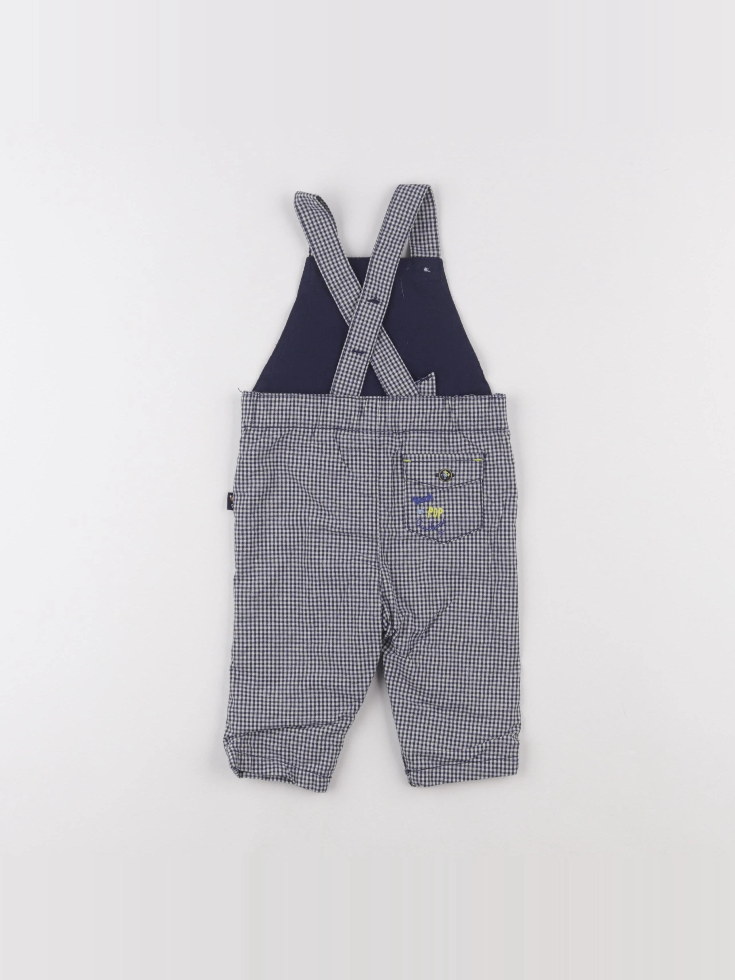 Sergent Major - salopette bleu - 6 mois