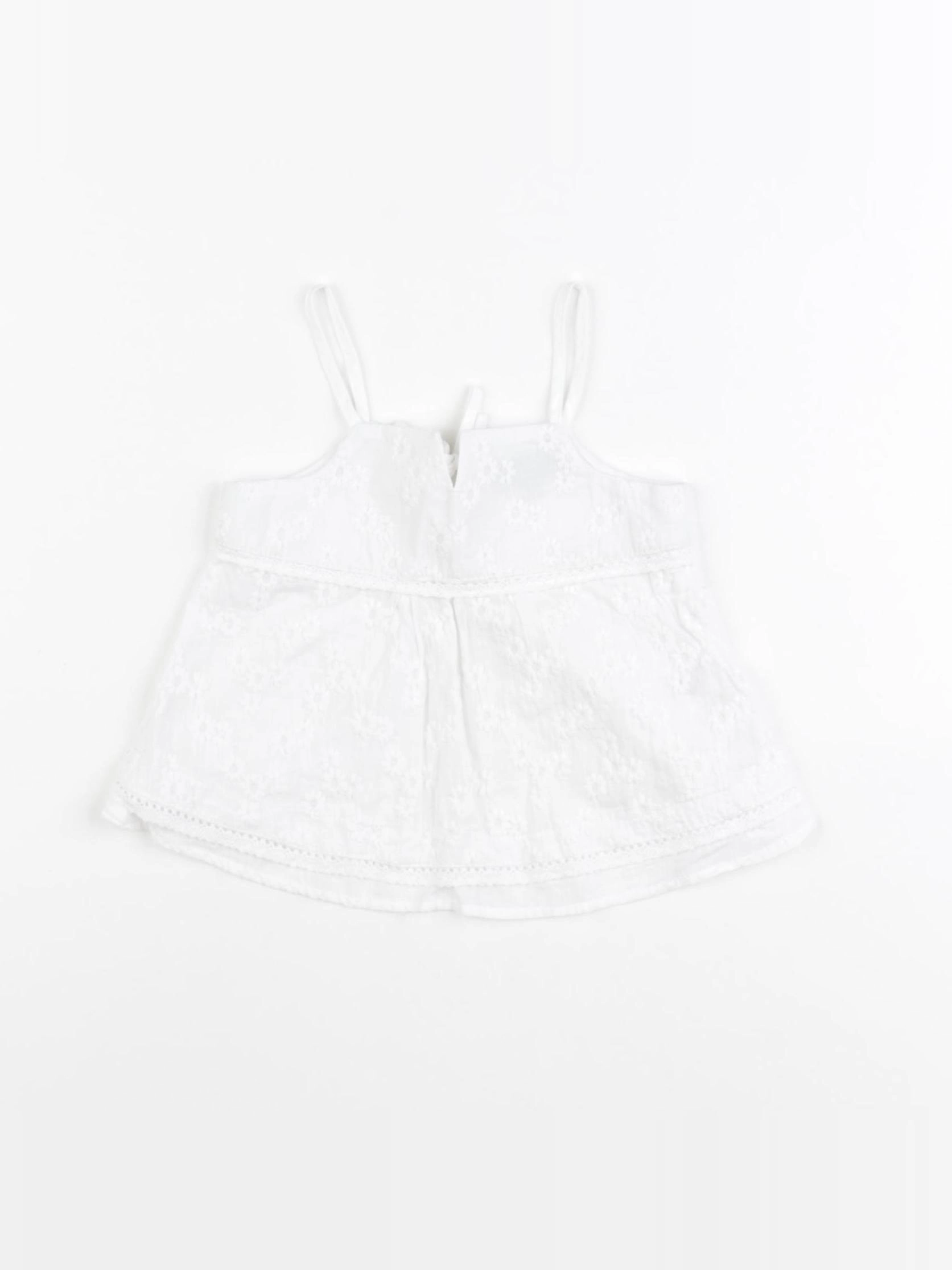 TroiZenfants - blouse blanc - 12 mois