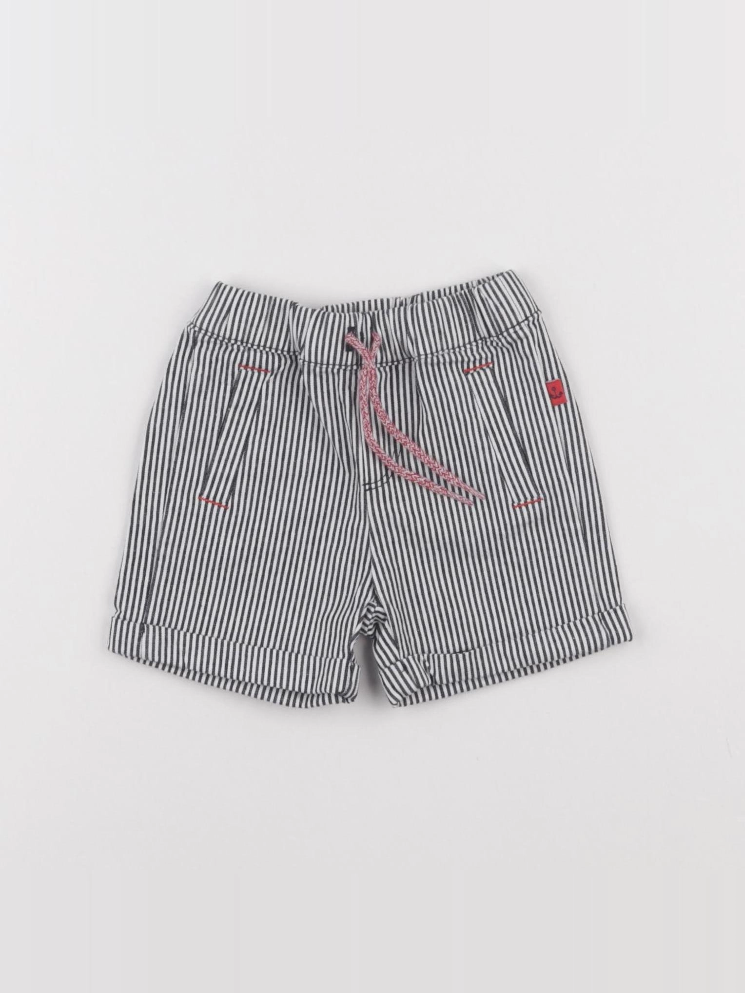 Absorba - short bleu - 3 mois