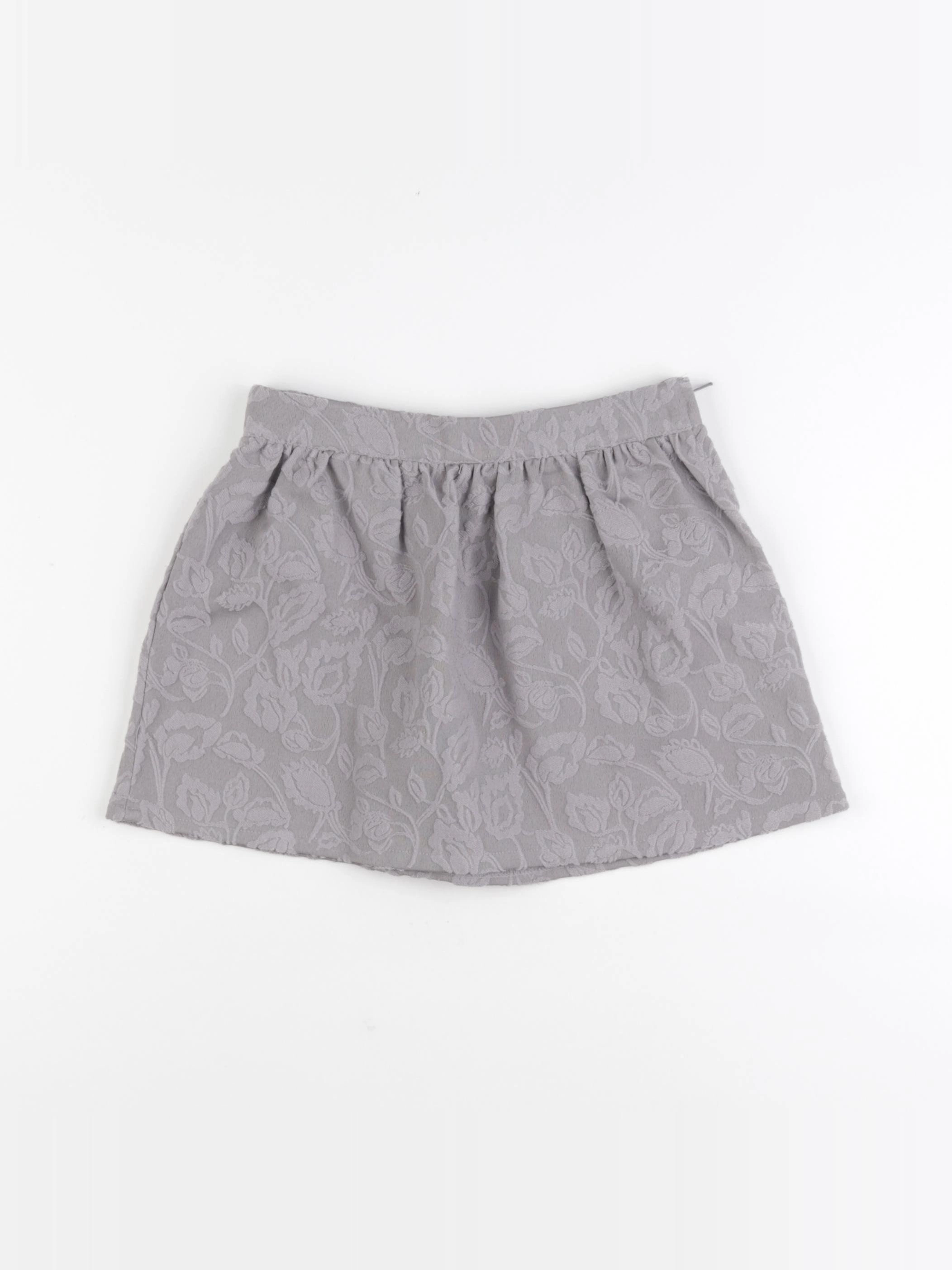 Benetton - jupe gris - 4/5 ans