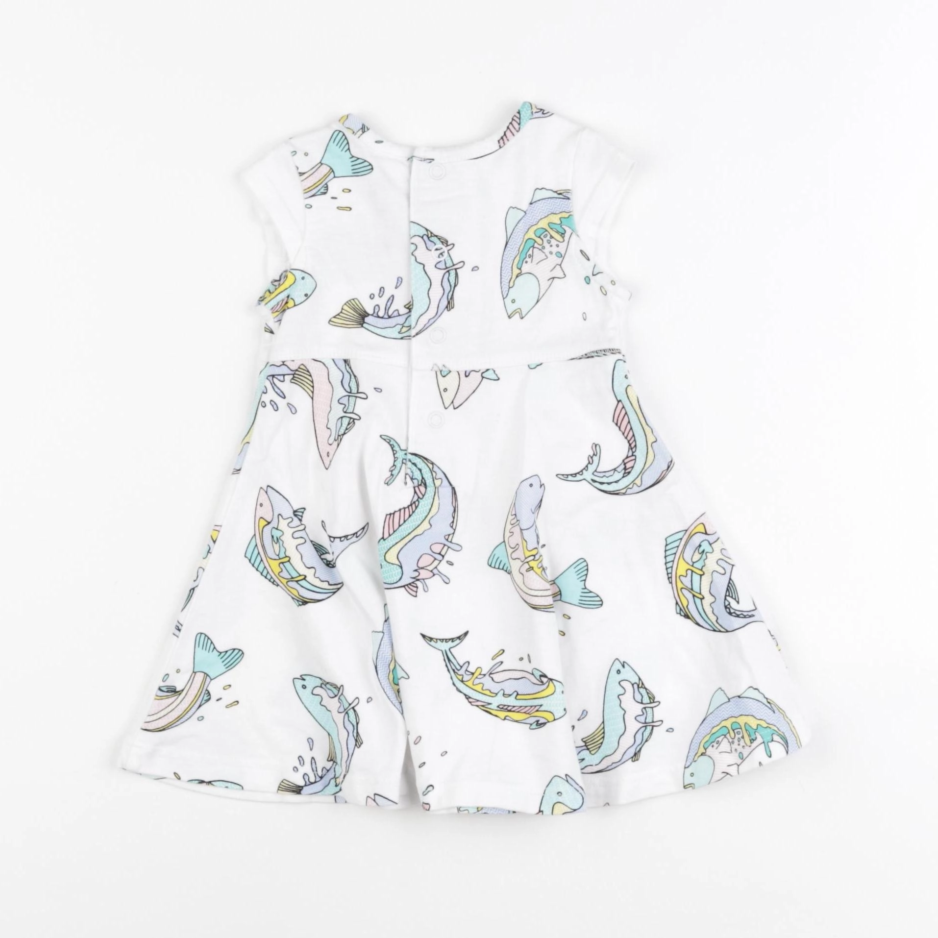 Kenzo - robe blanc - 6 mois