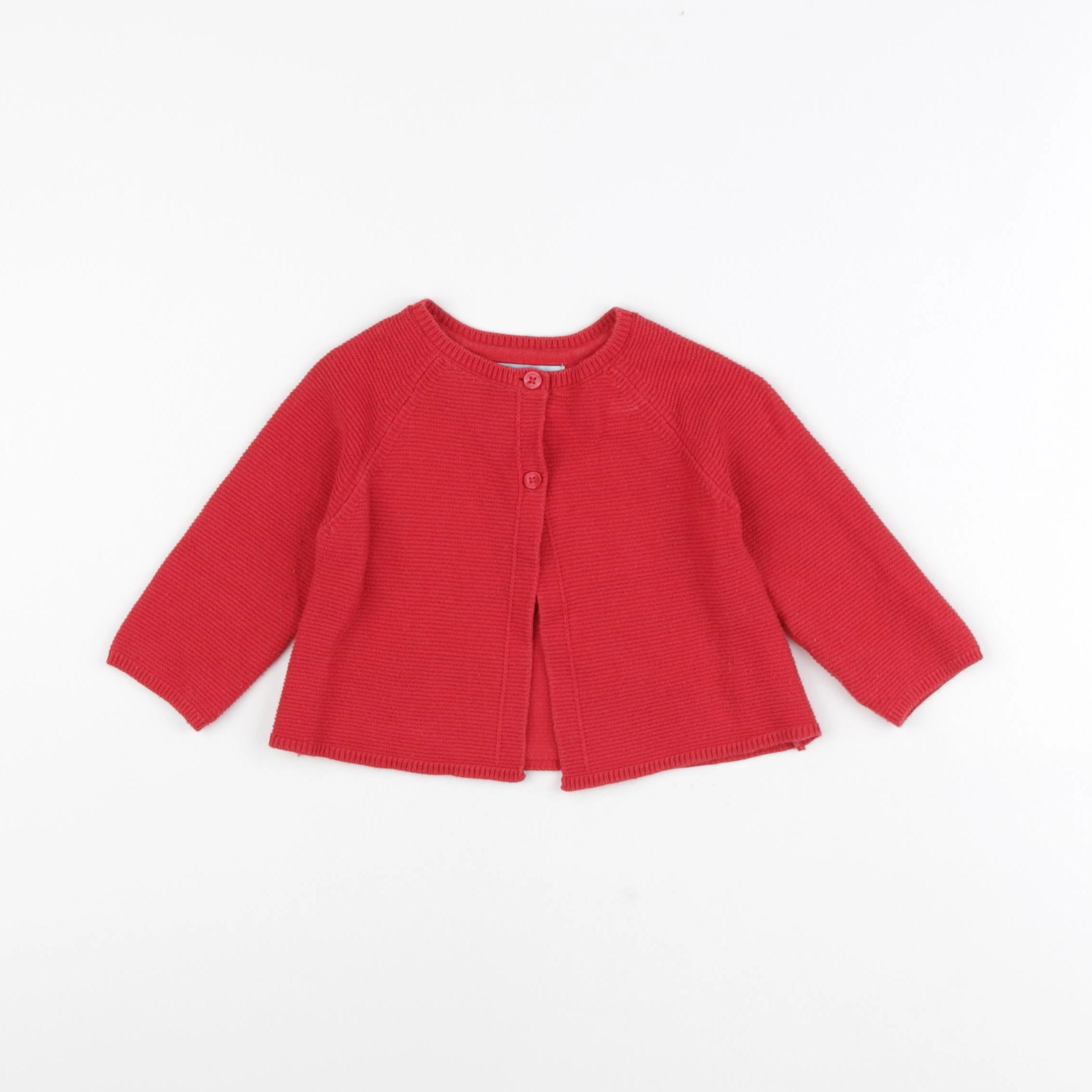 Obaïbi - gilet rouge - 9 mois