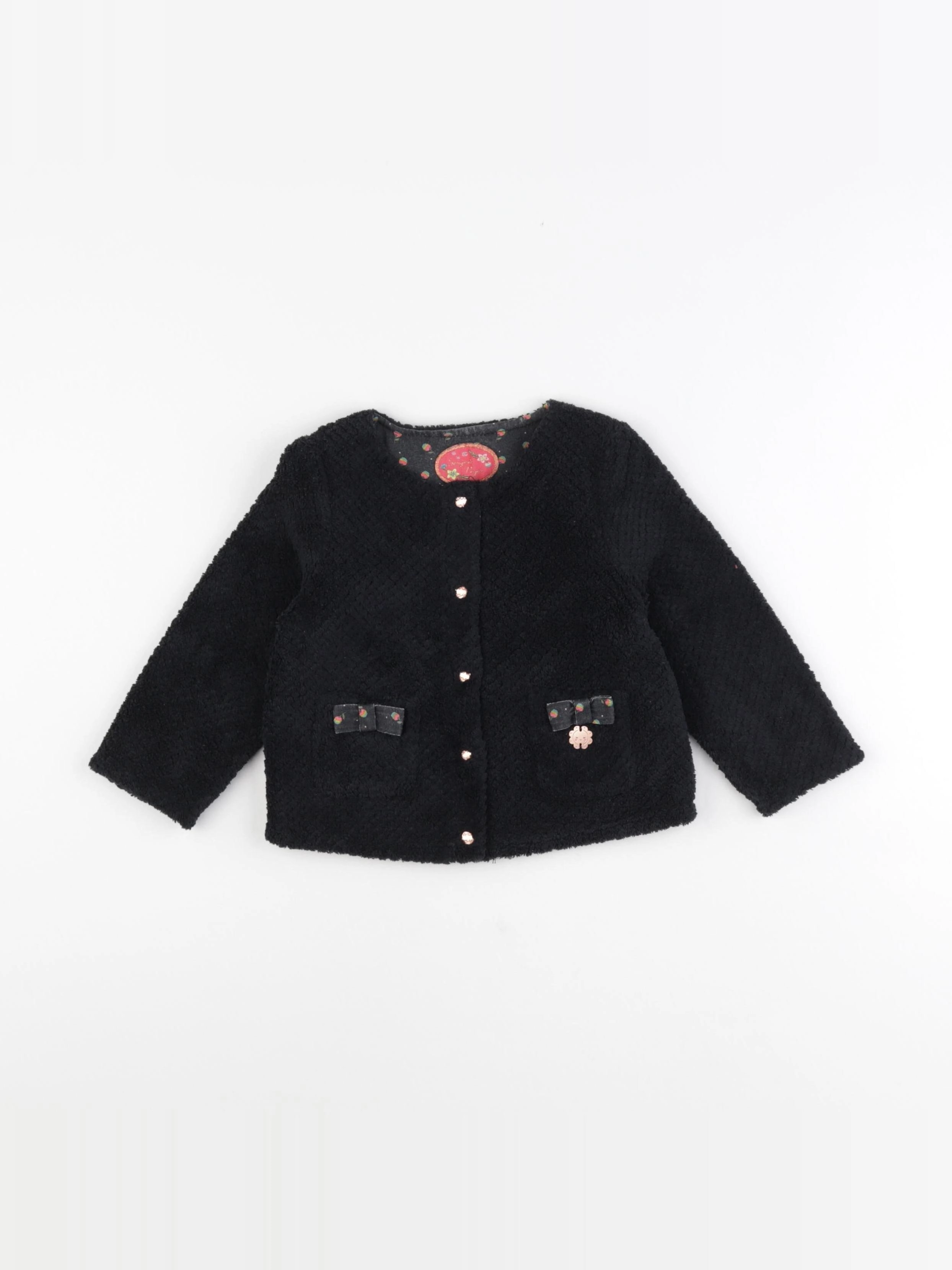 Sergent Major - polaire noir - 18 mois