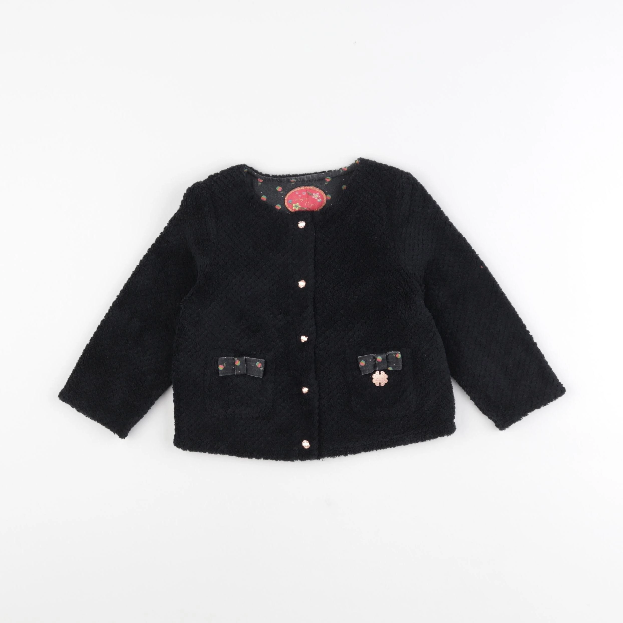Sergent Major - polaire noir - 18 mois