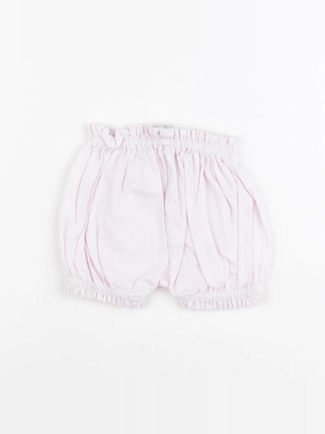 Bleu Comme Gris - bloomer rose - 3 mois