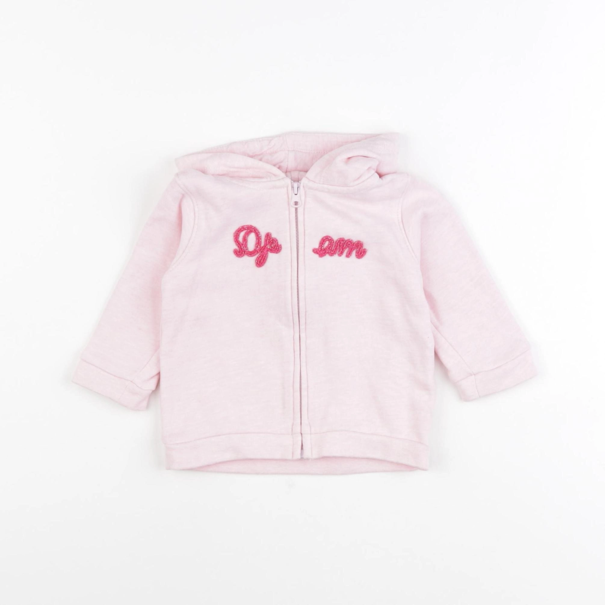 DPAM - sweat rose - 6 mois