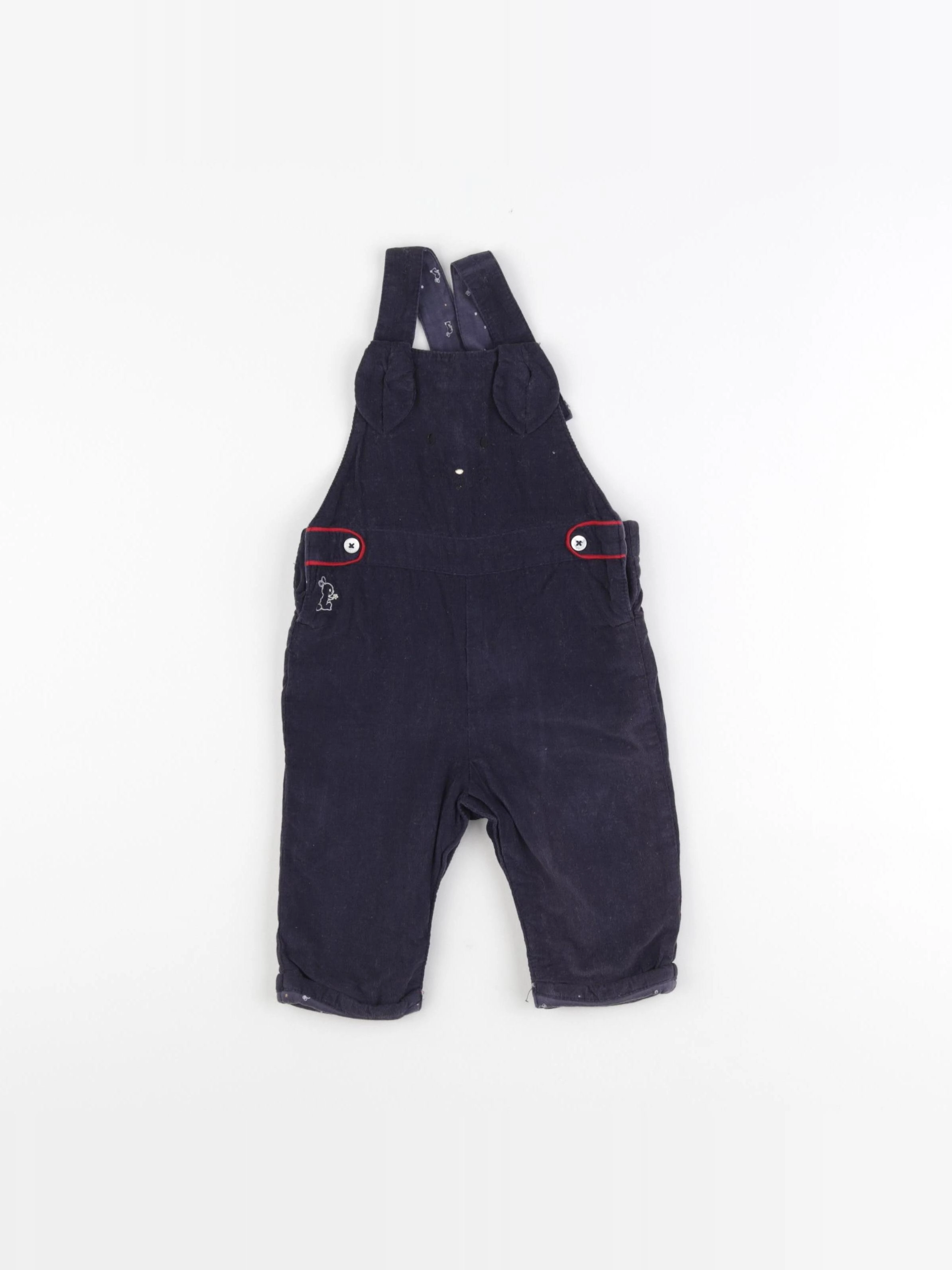 Sergent Major - salopette bleu - 6 mois