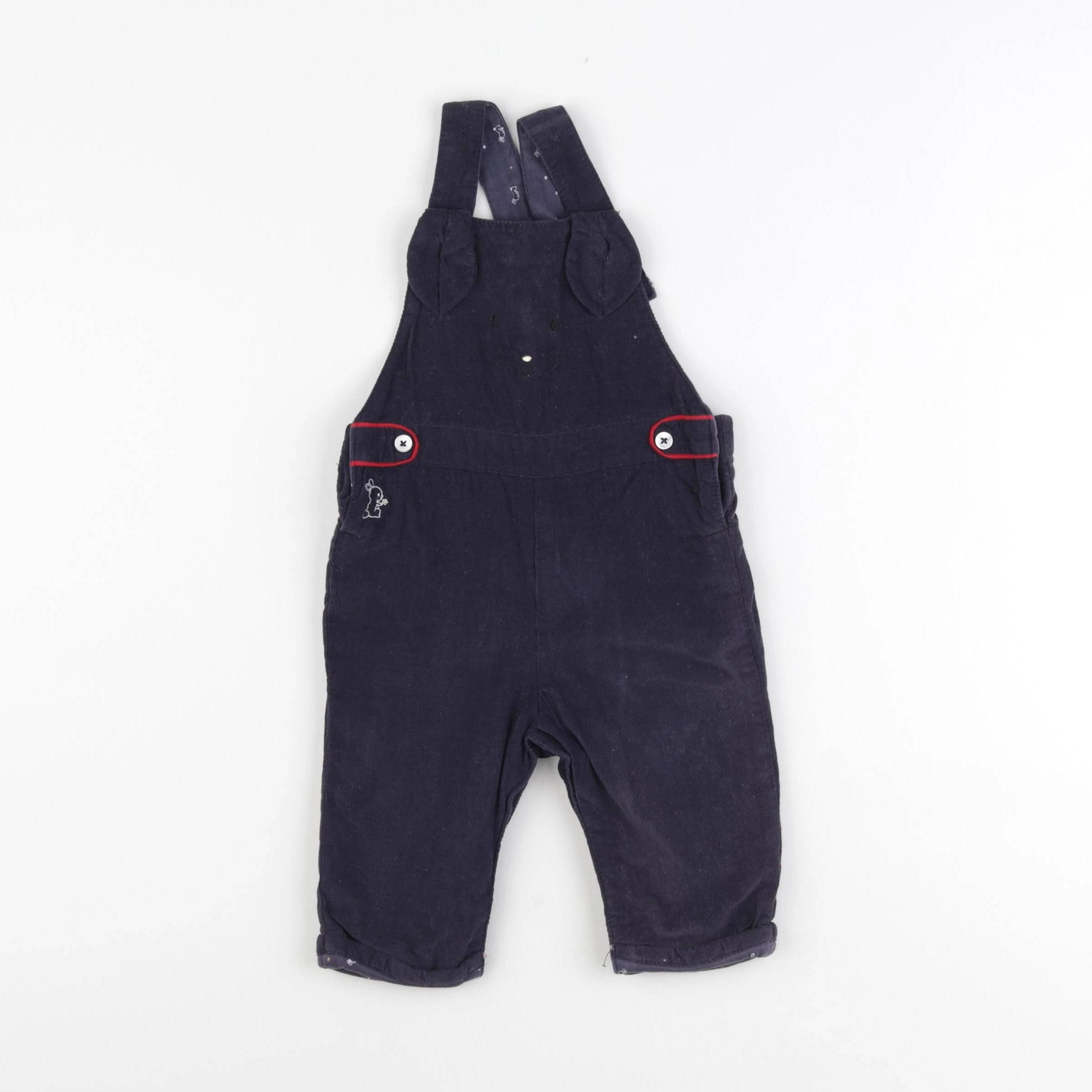 Sergent Major - salopette bleu - 6 mois