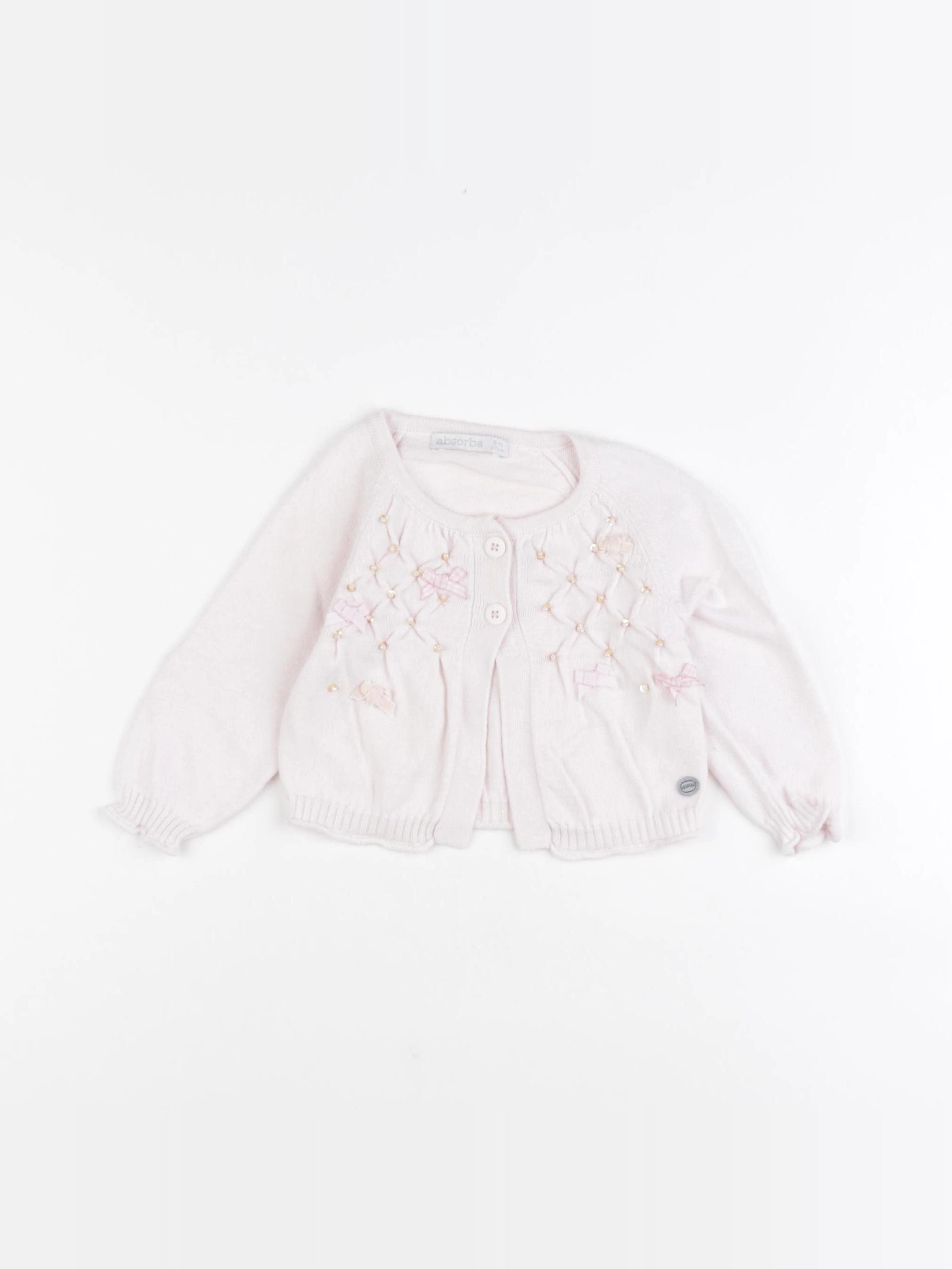 Absorba - gilet rose - 6 mois