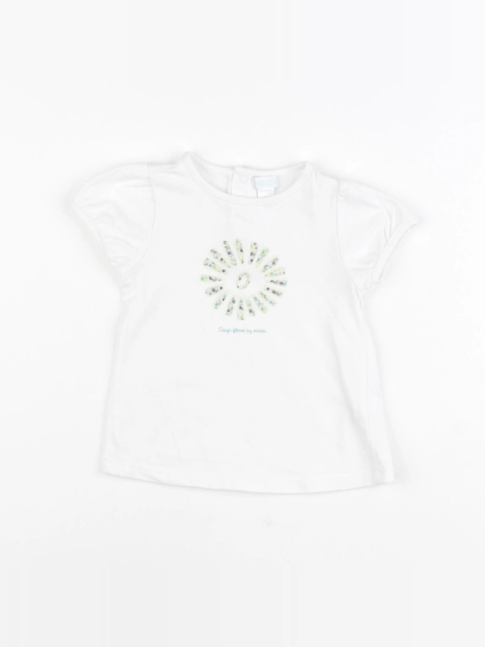 Obaïbi - tee-shirt multicolore - 6 mois