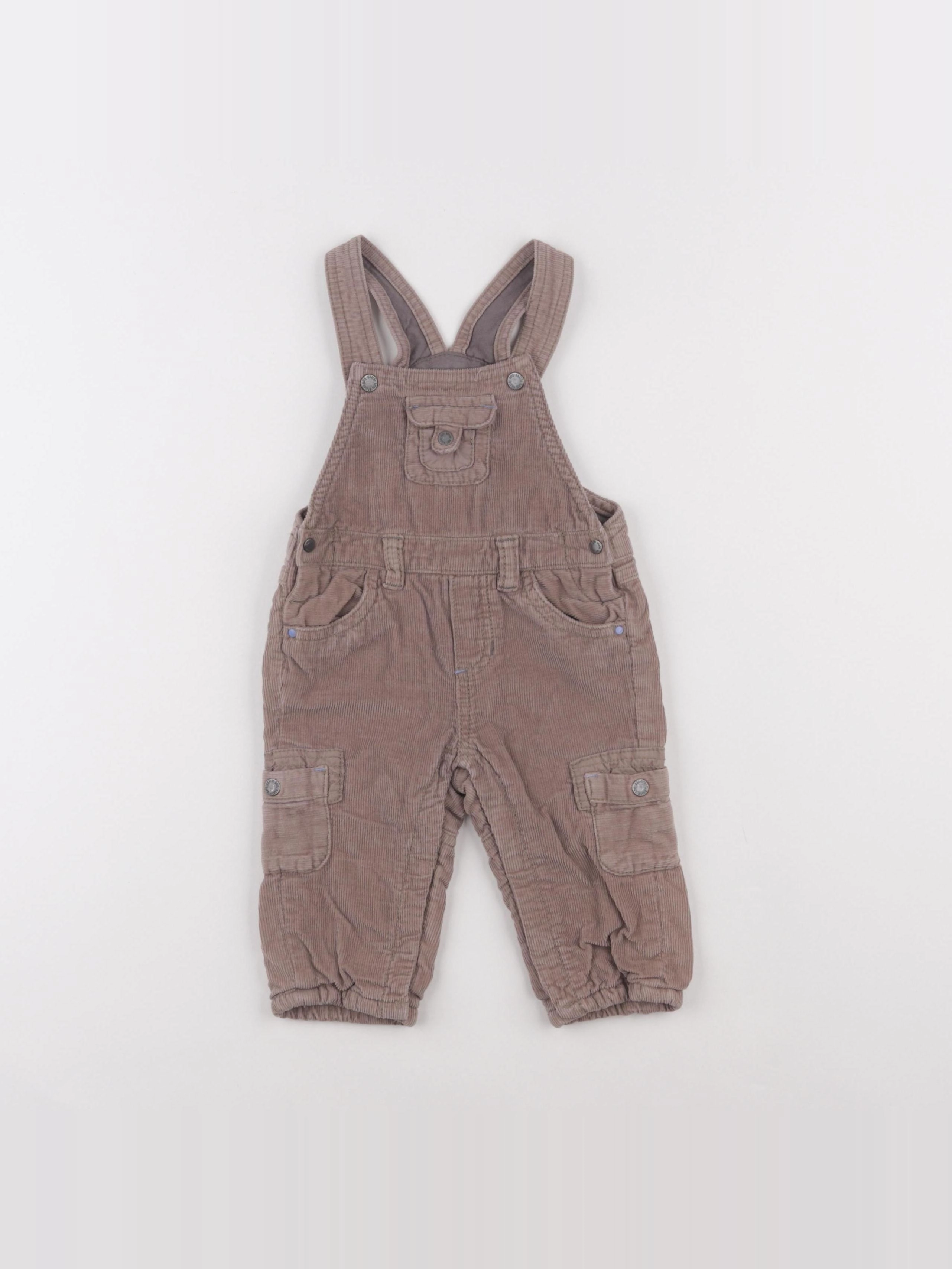 Obaïbi - salopette beige - 6 mois
