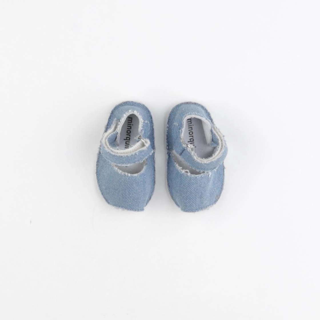 Minorquines - chaussons bleu - pointure 16