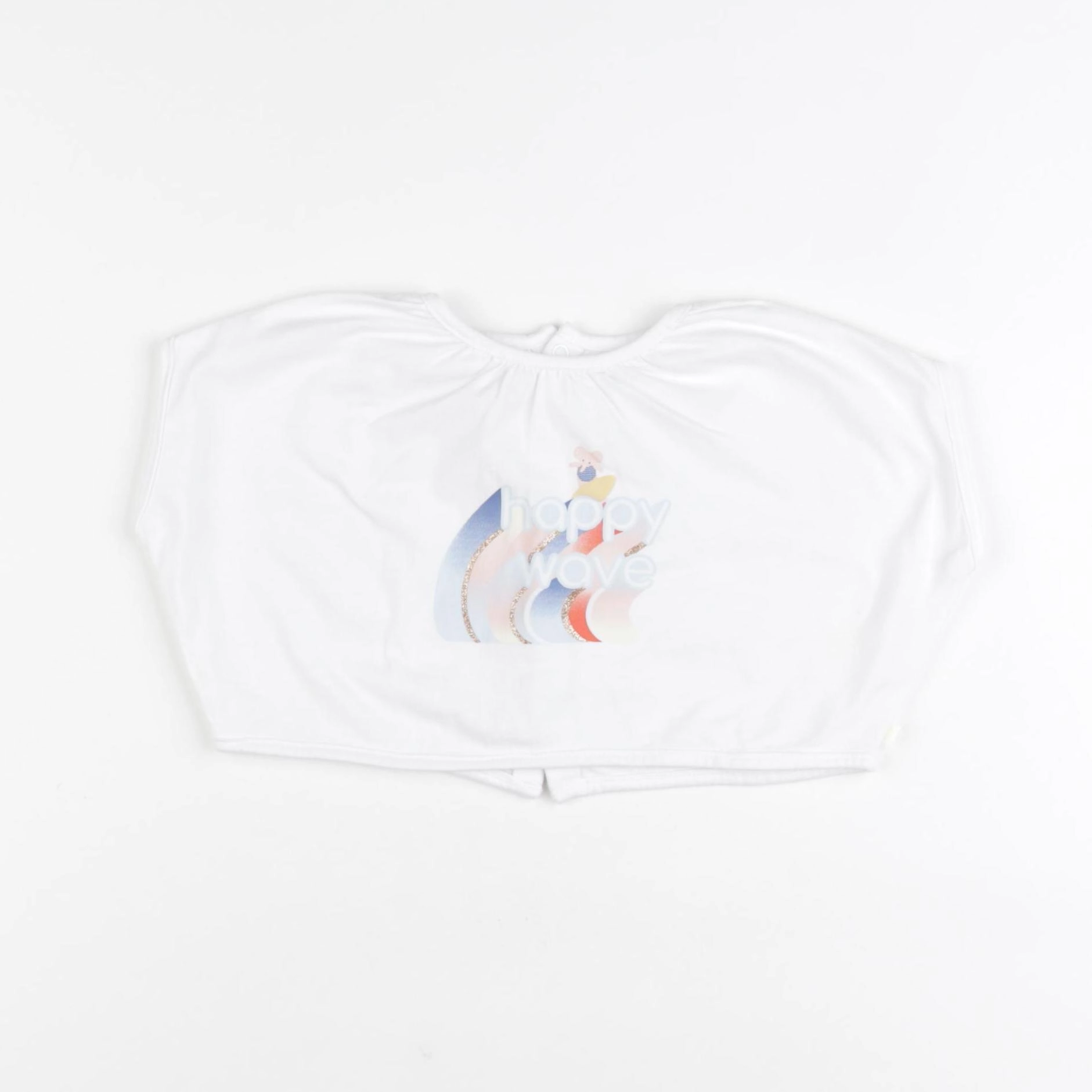 Obaïbi - tee-shirt blanc - 3 mois
