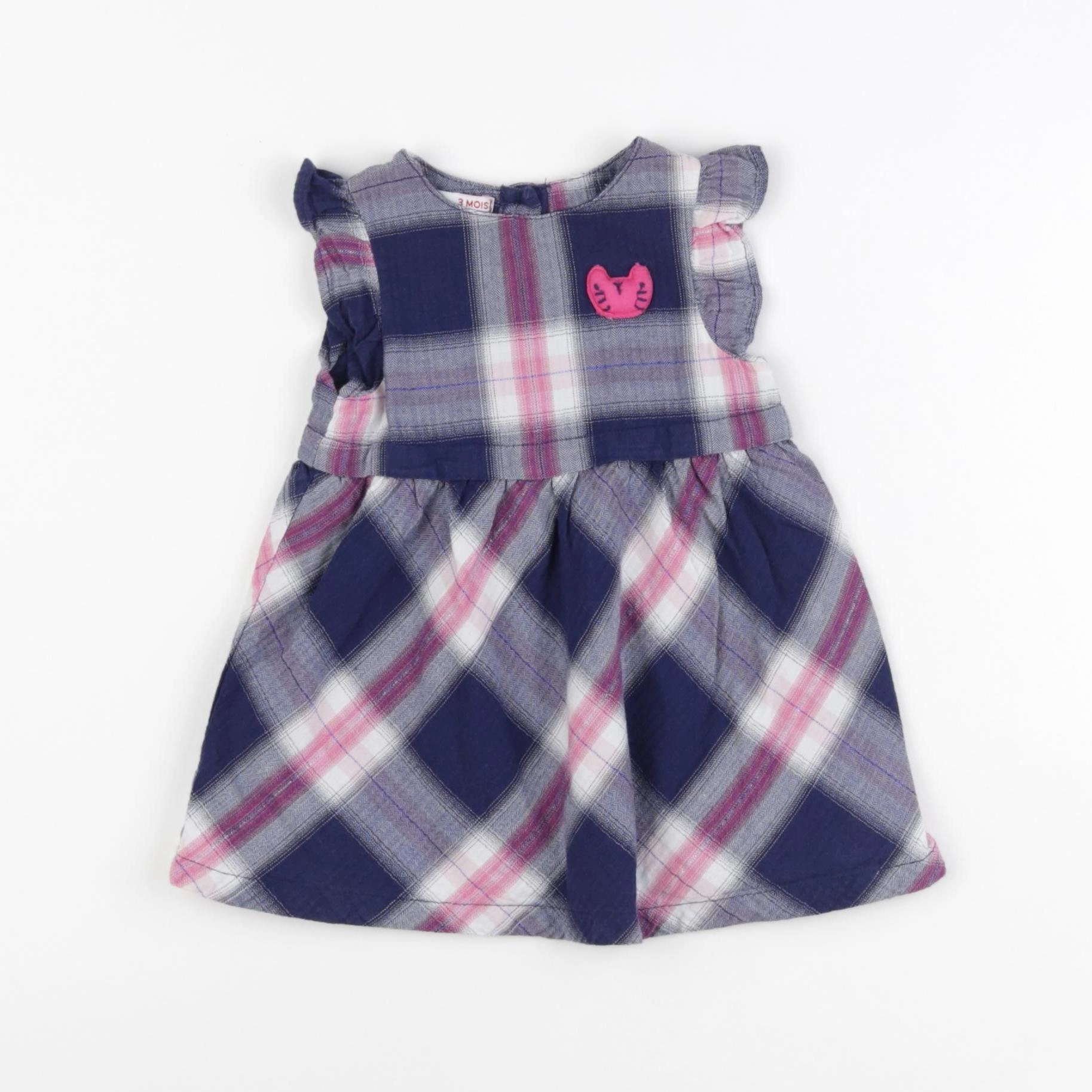 DPAM - robe multicolore - 3 mois