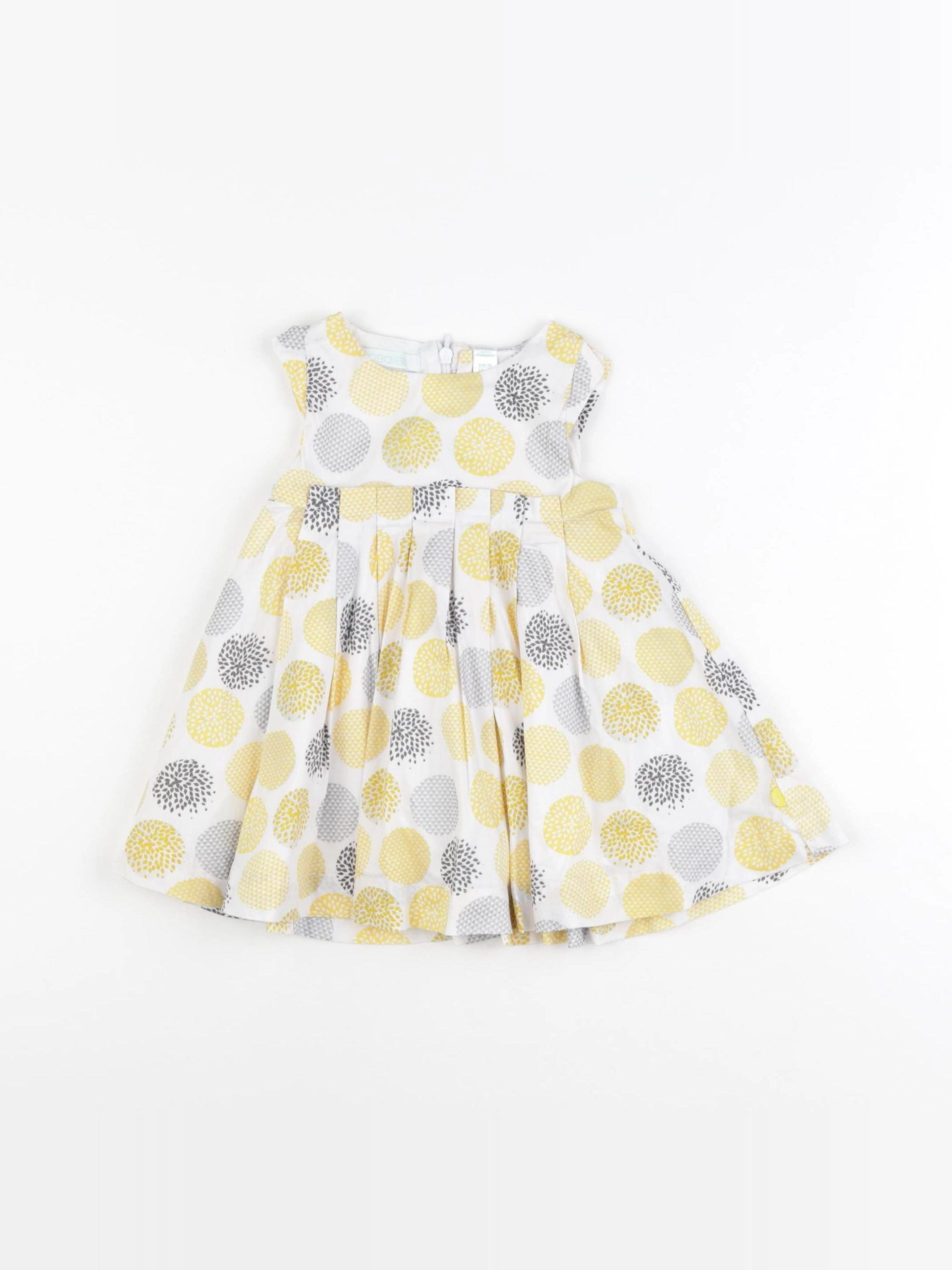 Obaïbi - robe multicolore - 6 mois