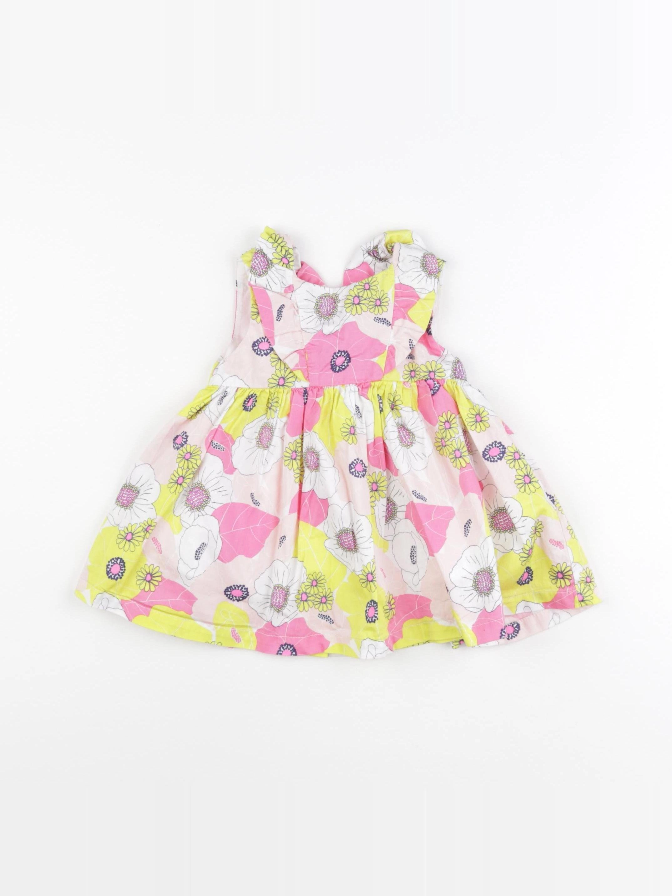 DPAM - robe multicolore - 6 mois