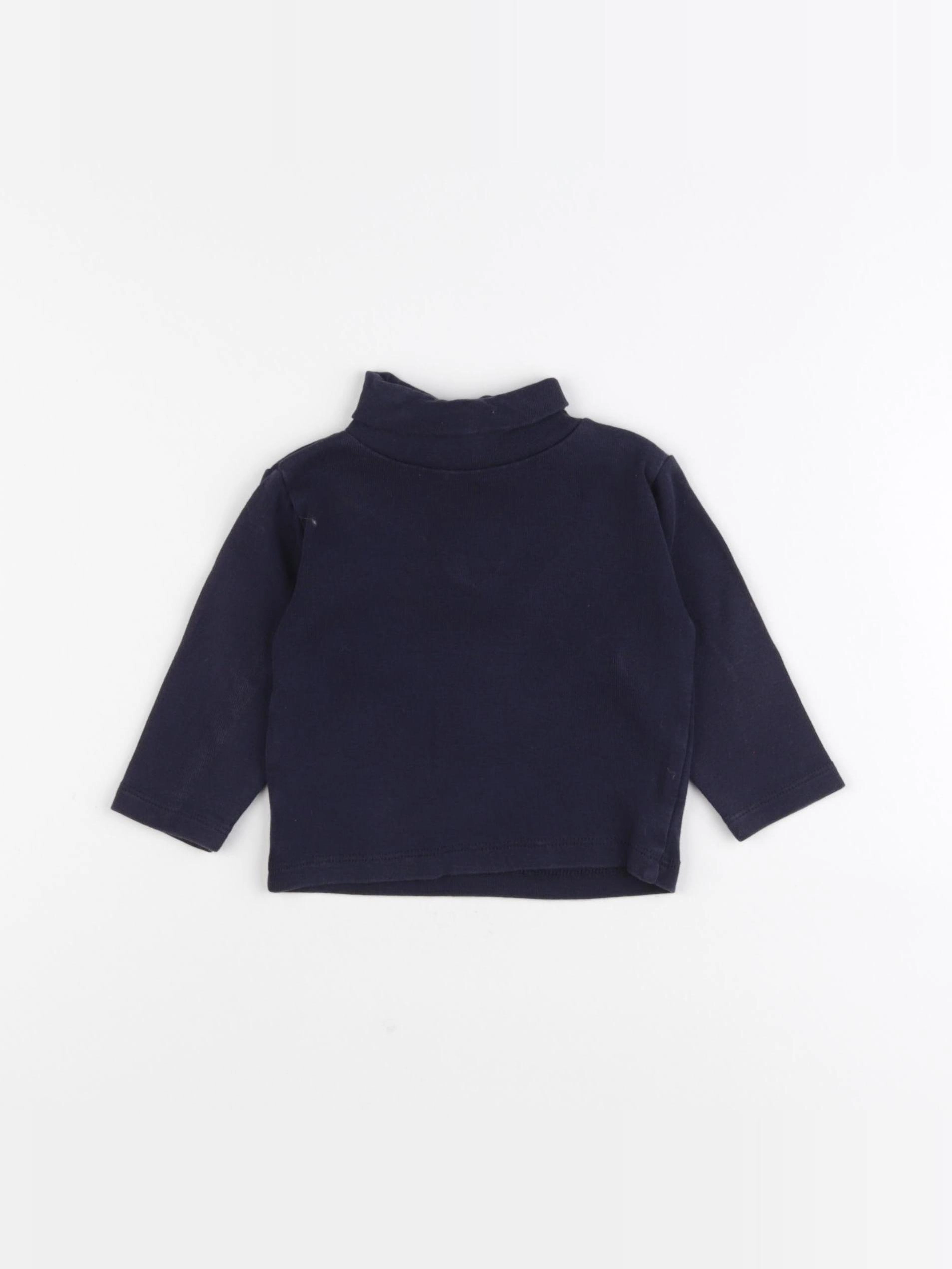 DPAM - sous-pull bleu - 6 mois