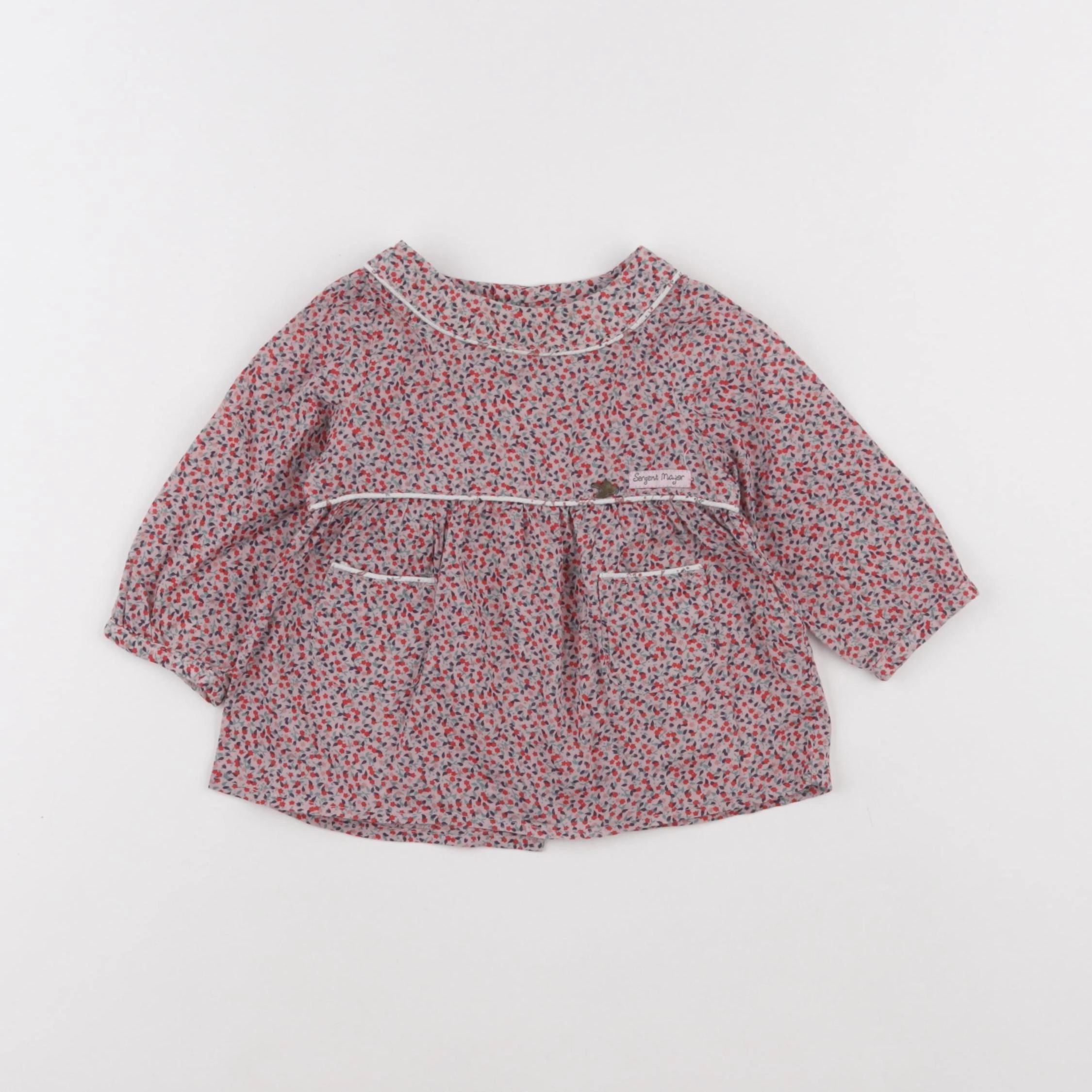 Sergent Major - blouse multicolore - 6 mois