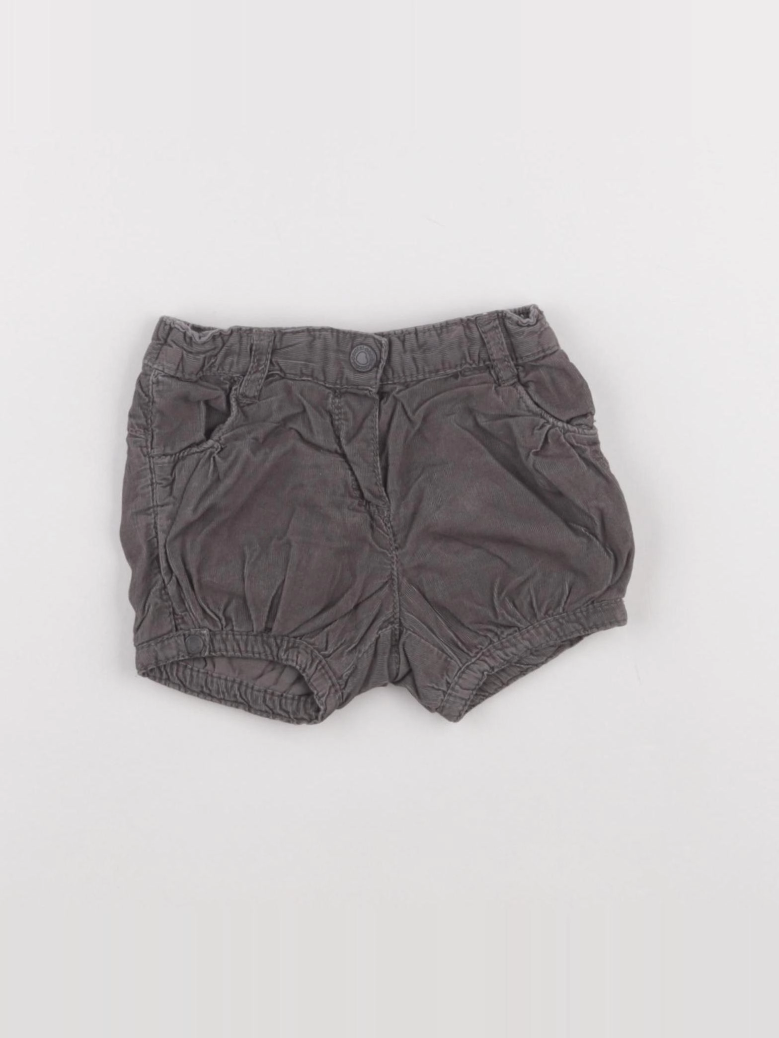 Obaïbi - short gris - 12 mois