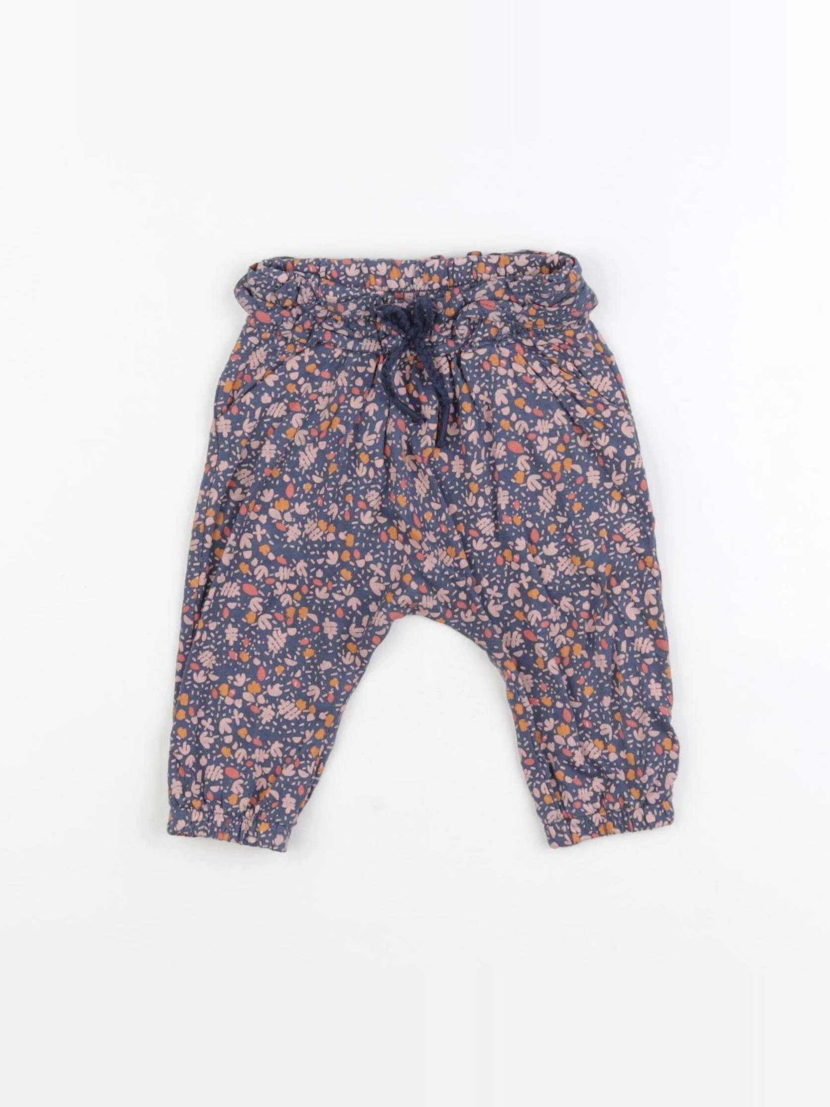 Vertbaudet - pantalon multicolore - 6 mois