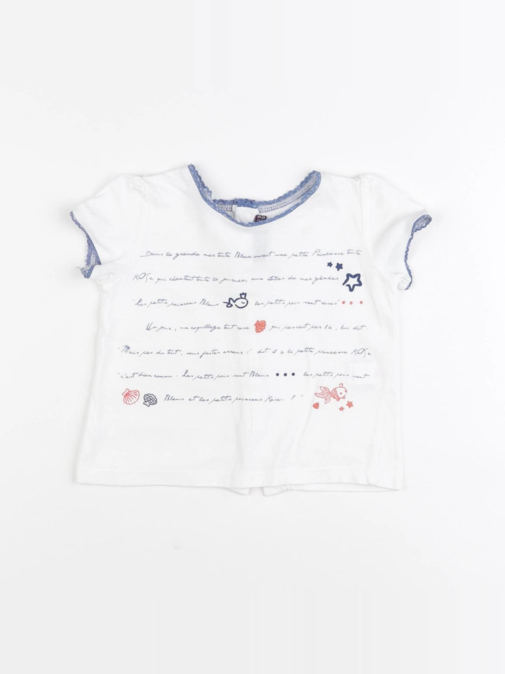 Sergent Major - tee-shirt multicolore - 6 mois