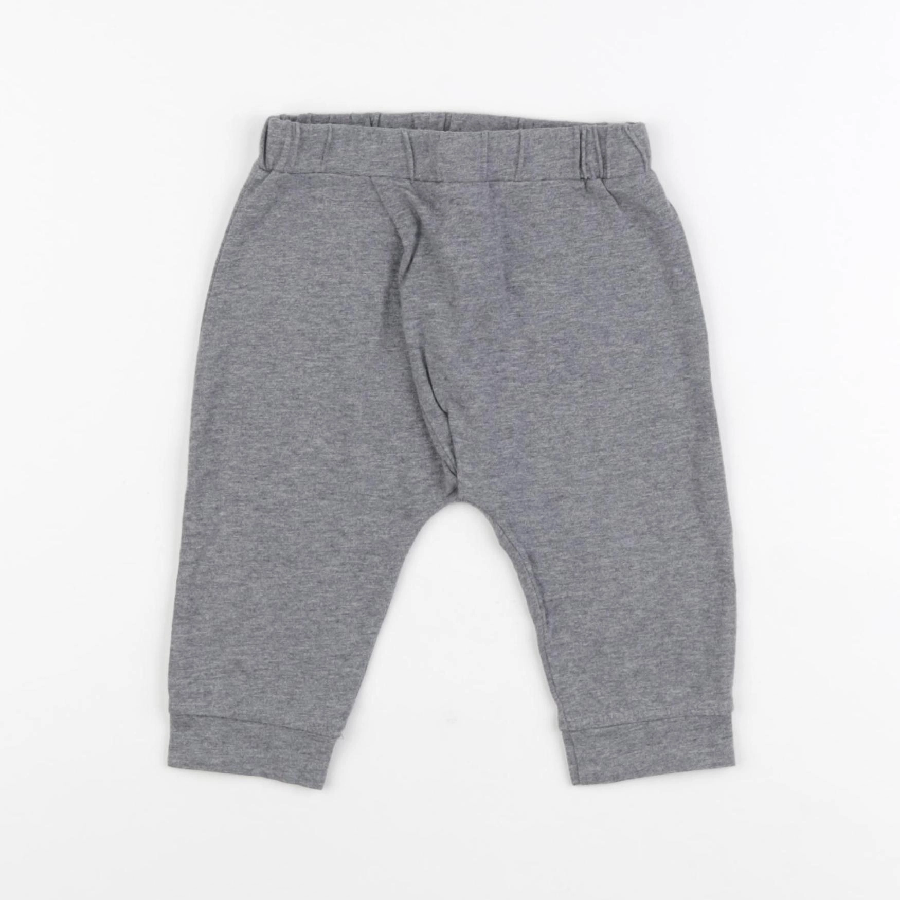 Vertbaudet - sarouel gris - 12 mois