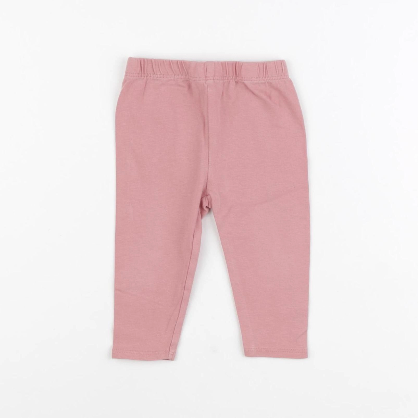 Vertbaudet - legging rose - 6 mois