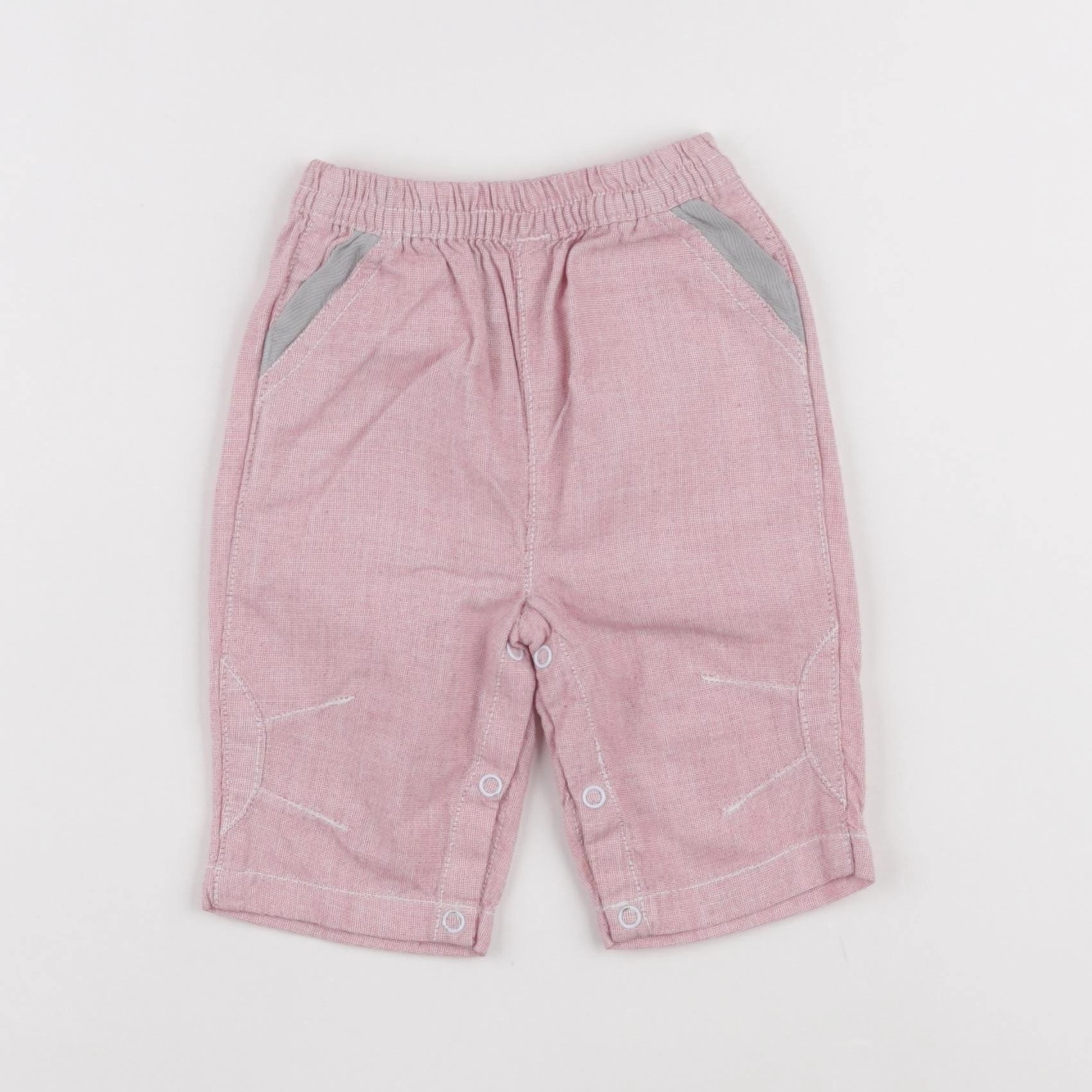 Obaïbi - pantalon rouge - 3 mois