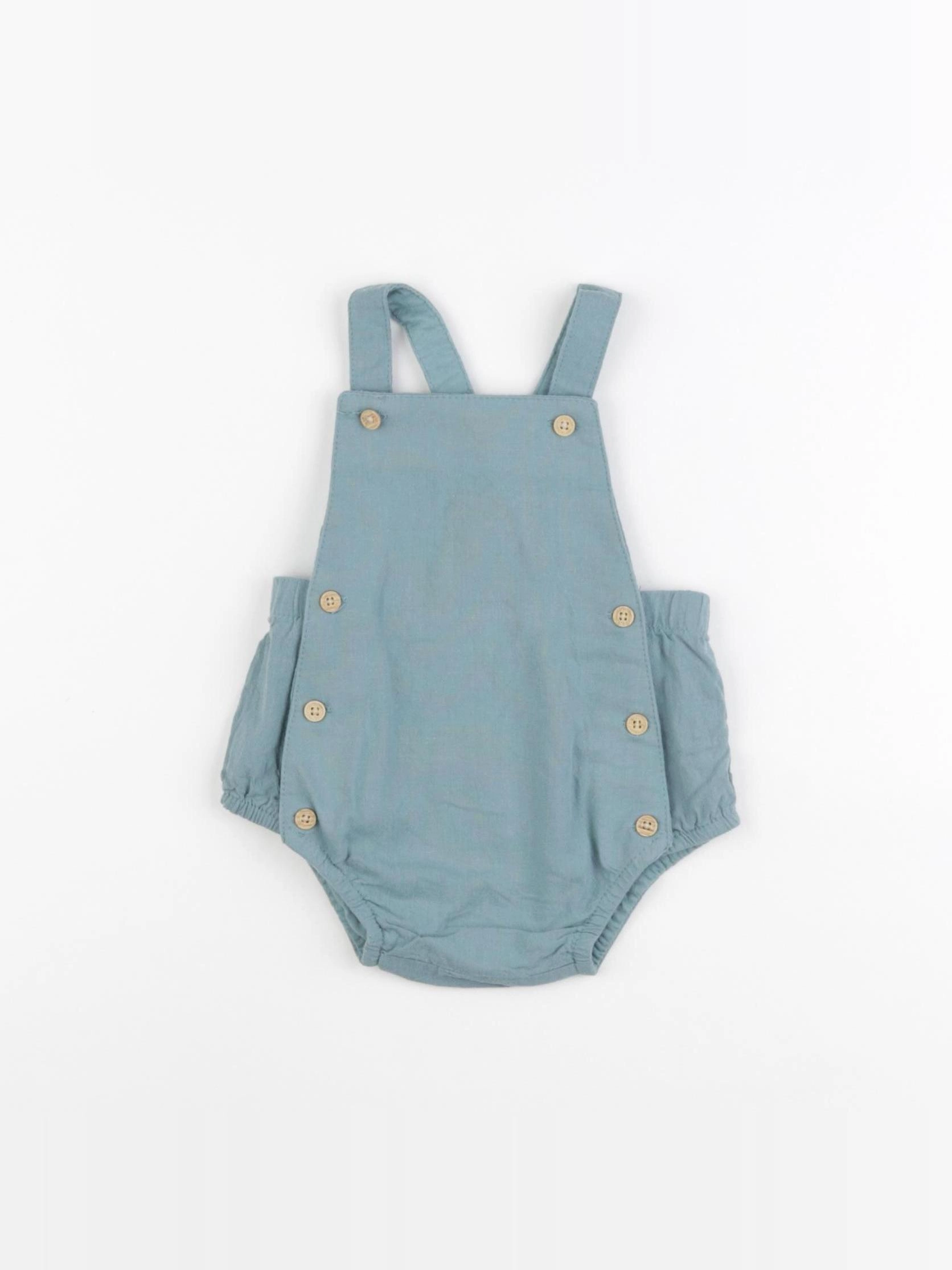 Vertbaudet - combinaison bleu - 3 mois