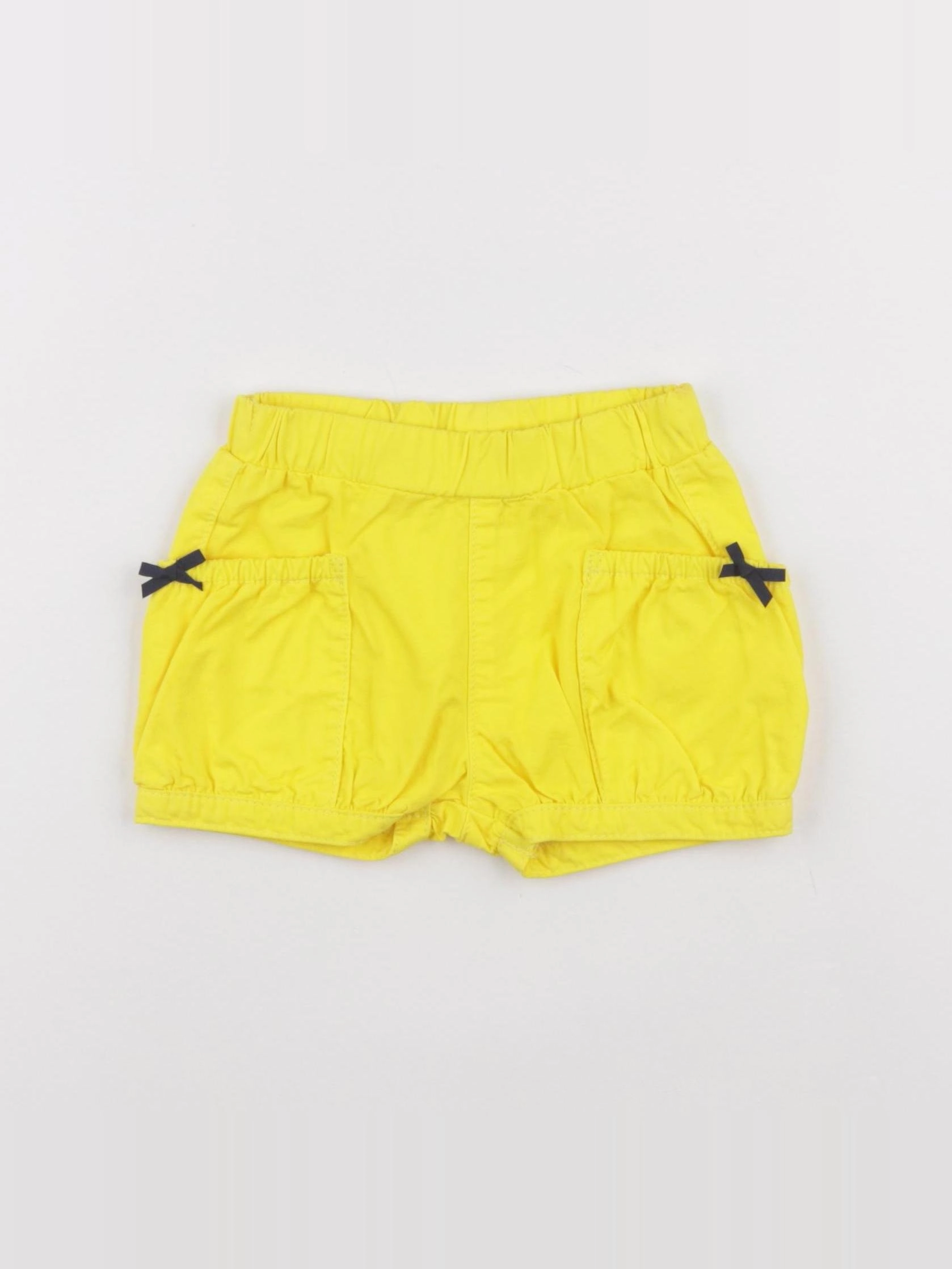 Catimini - short jaune - 12 mois