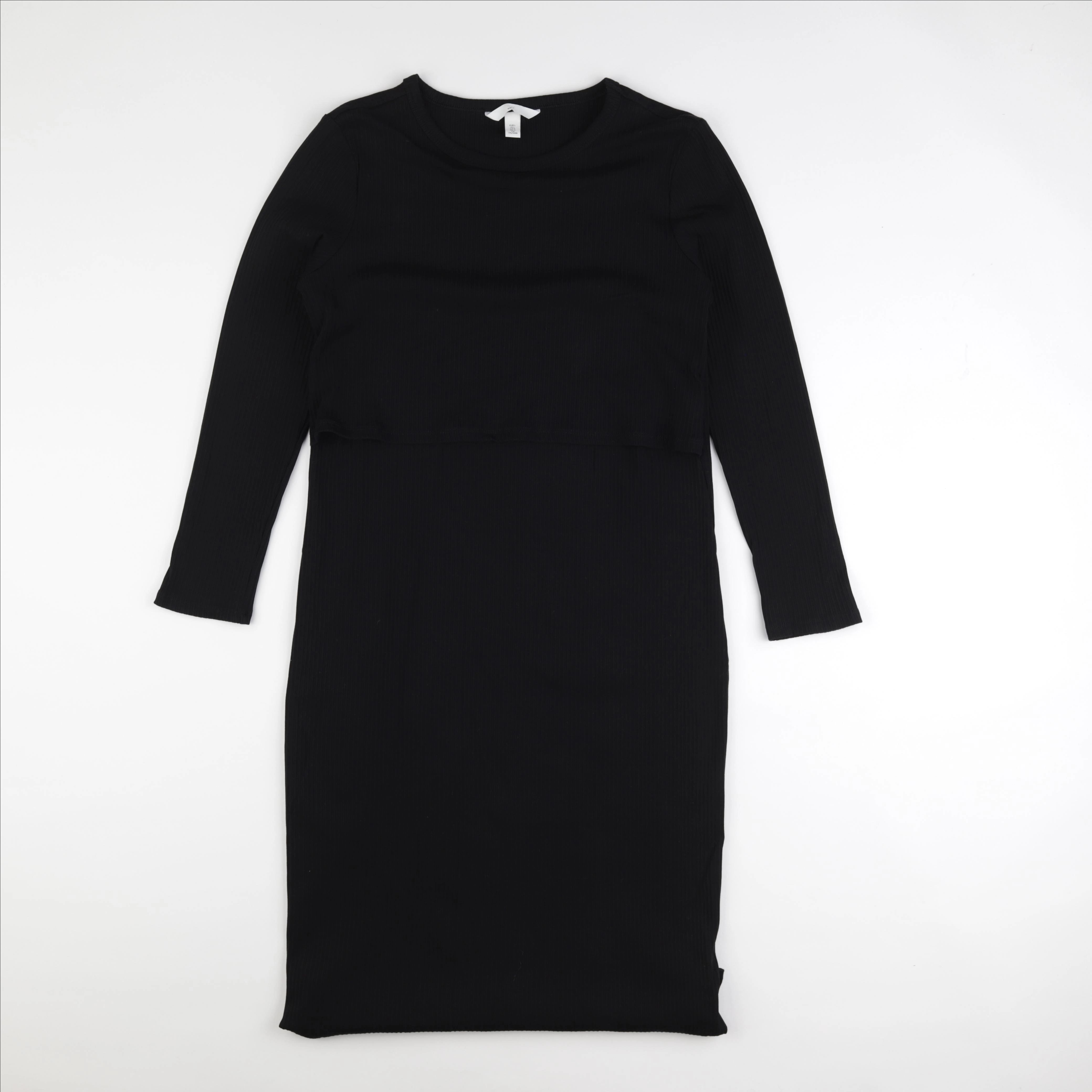 H&M - robe grossesse noir - l