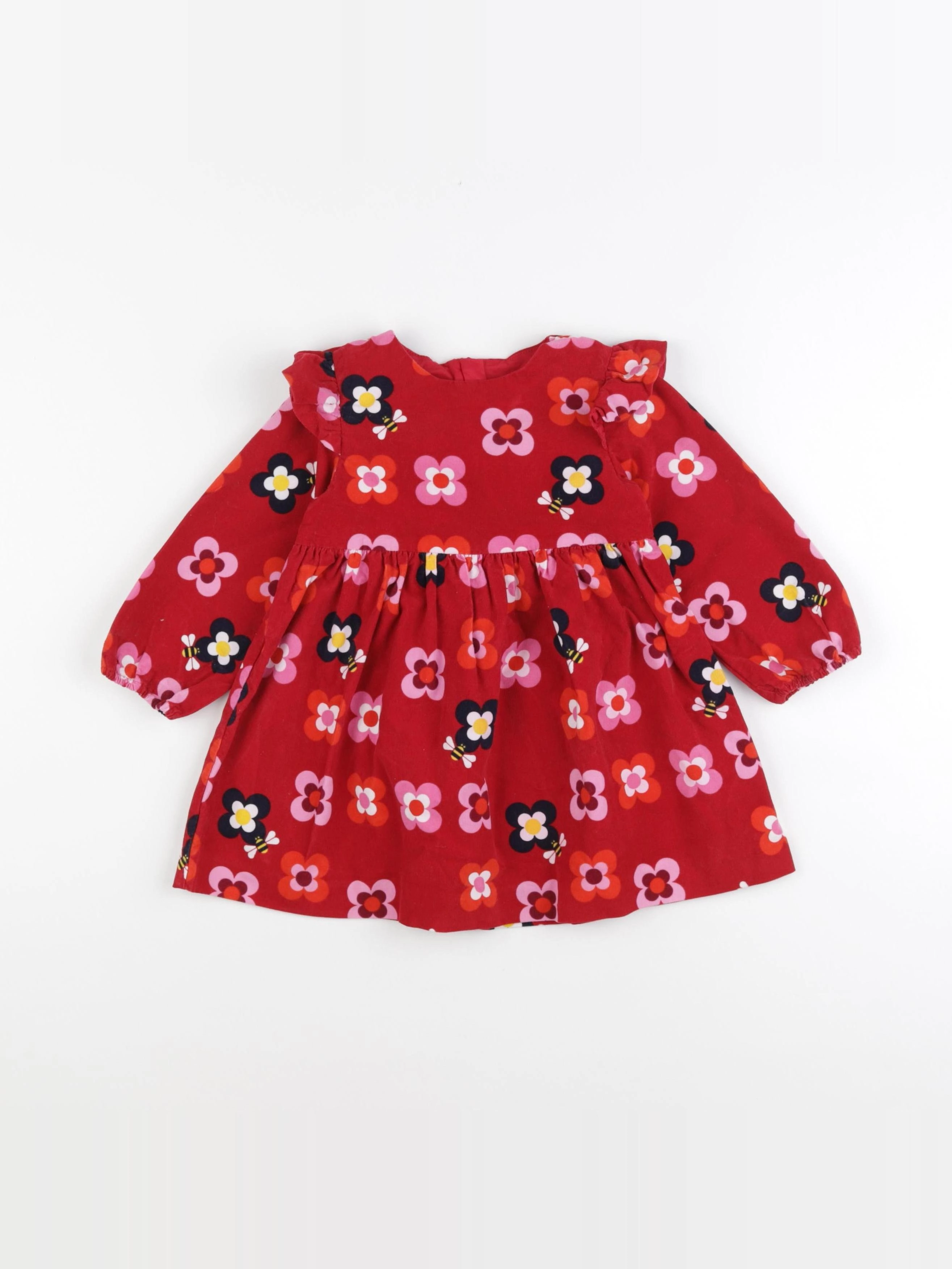 Jacadi - robe rouge - 24 mois