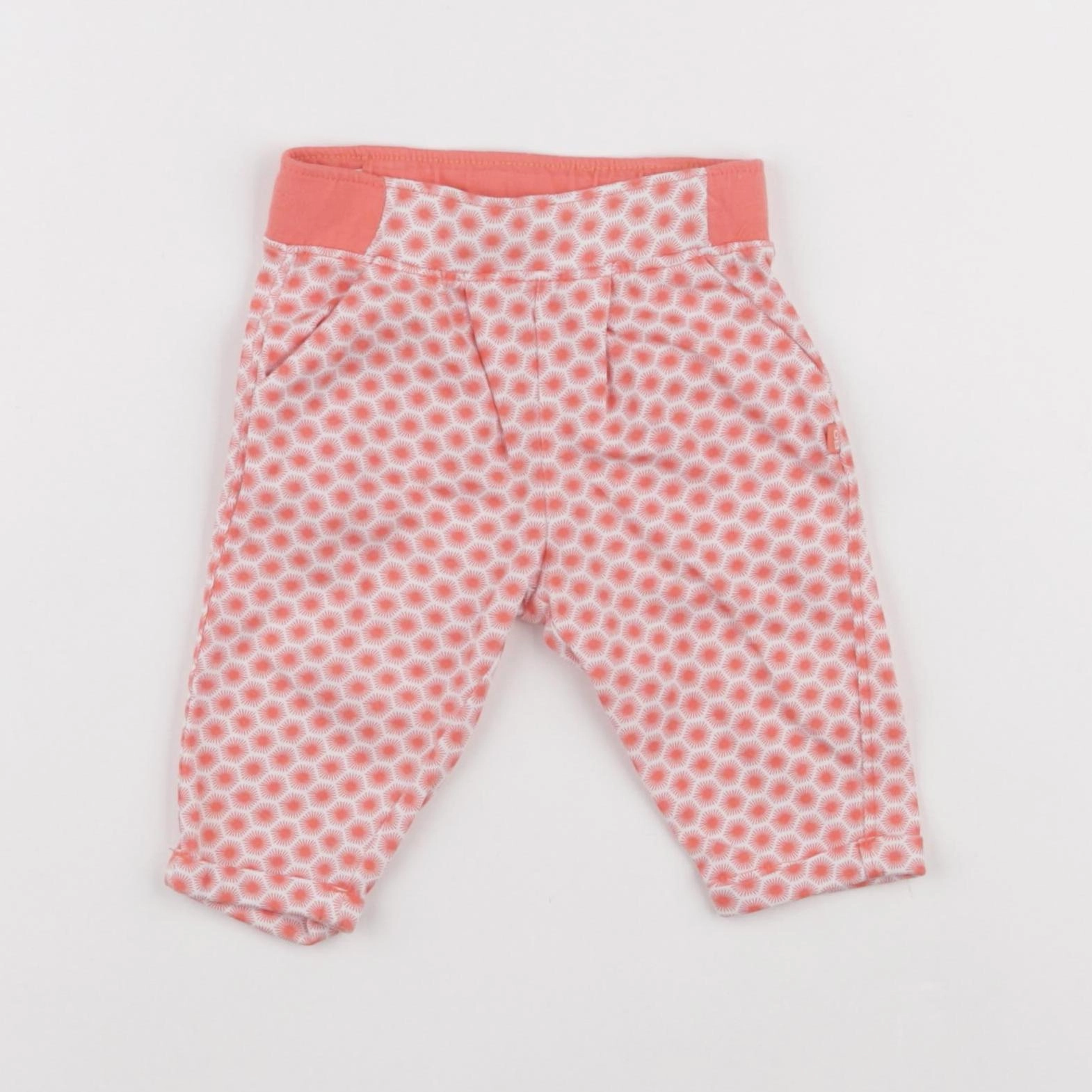 Obaïbi - pantalon orange - 3 mois