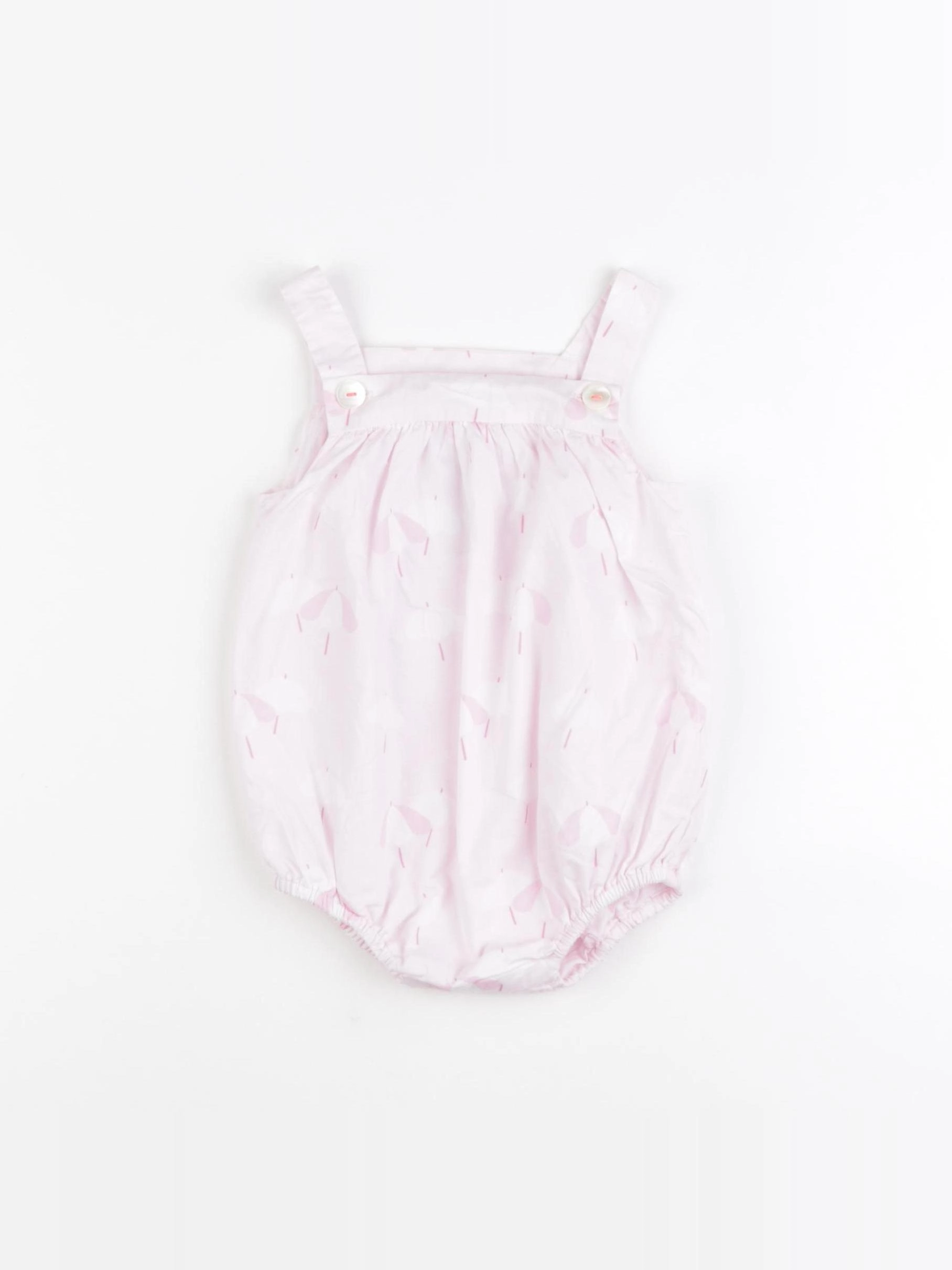Jacadi - combinaison rose - 6 mois