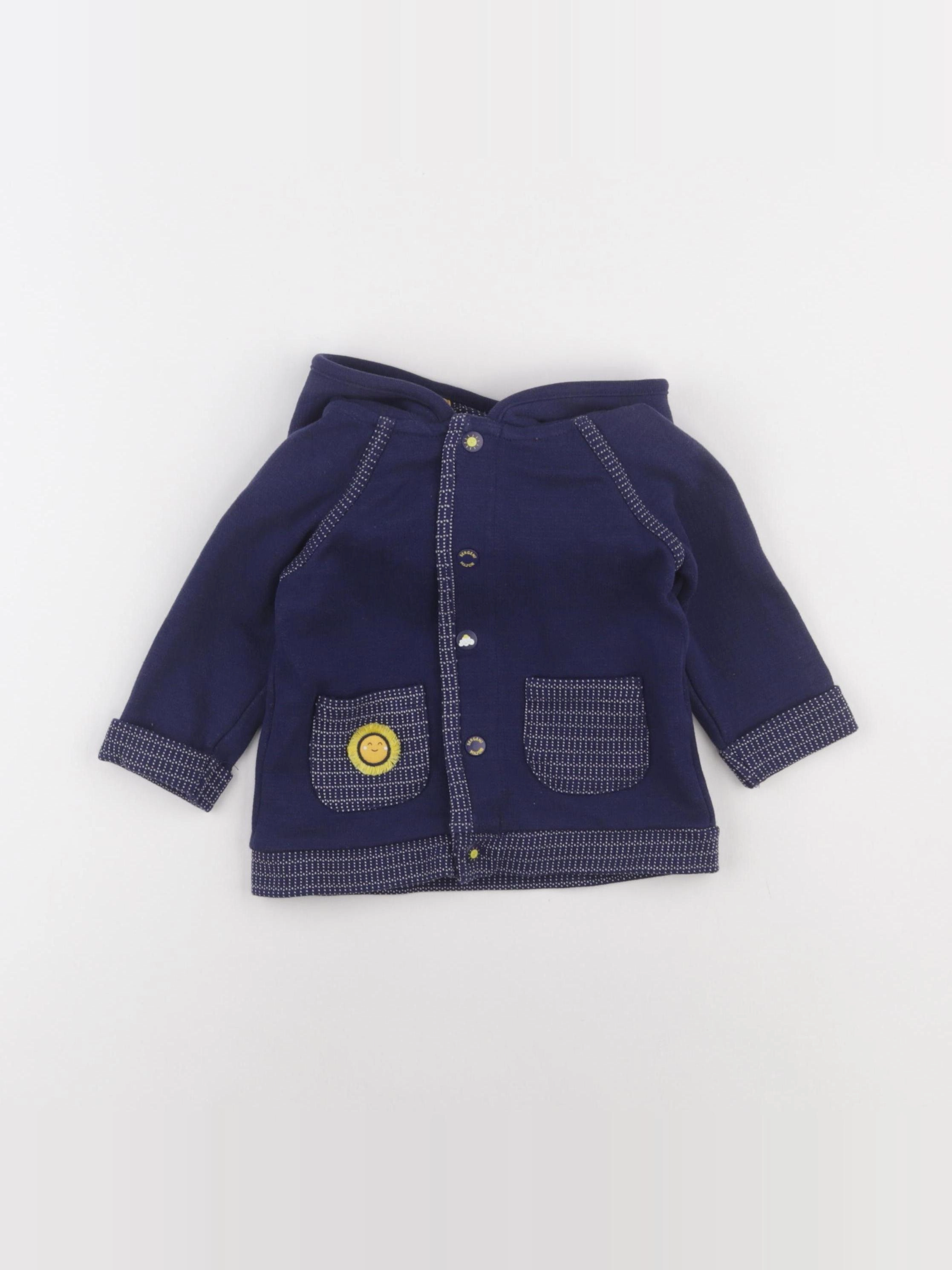 Sergent Major - sweat bleu - 18 mois
