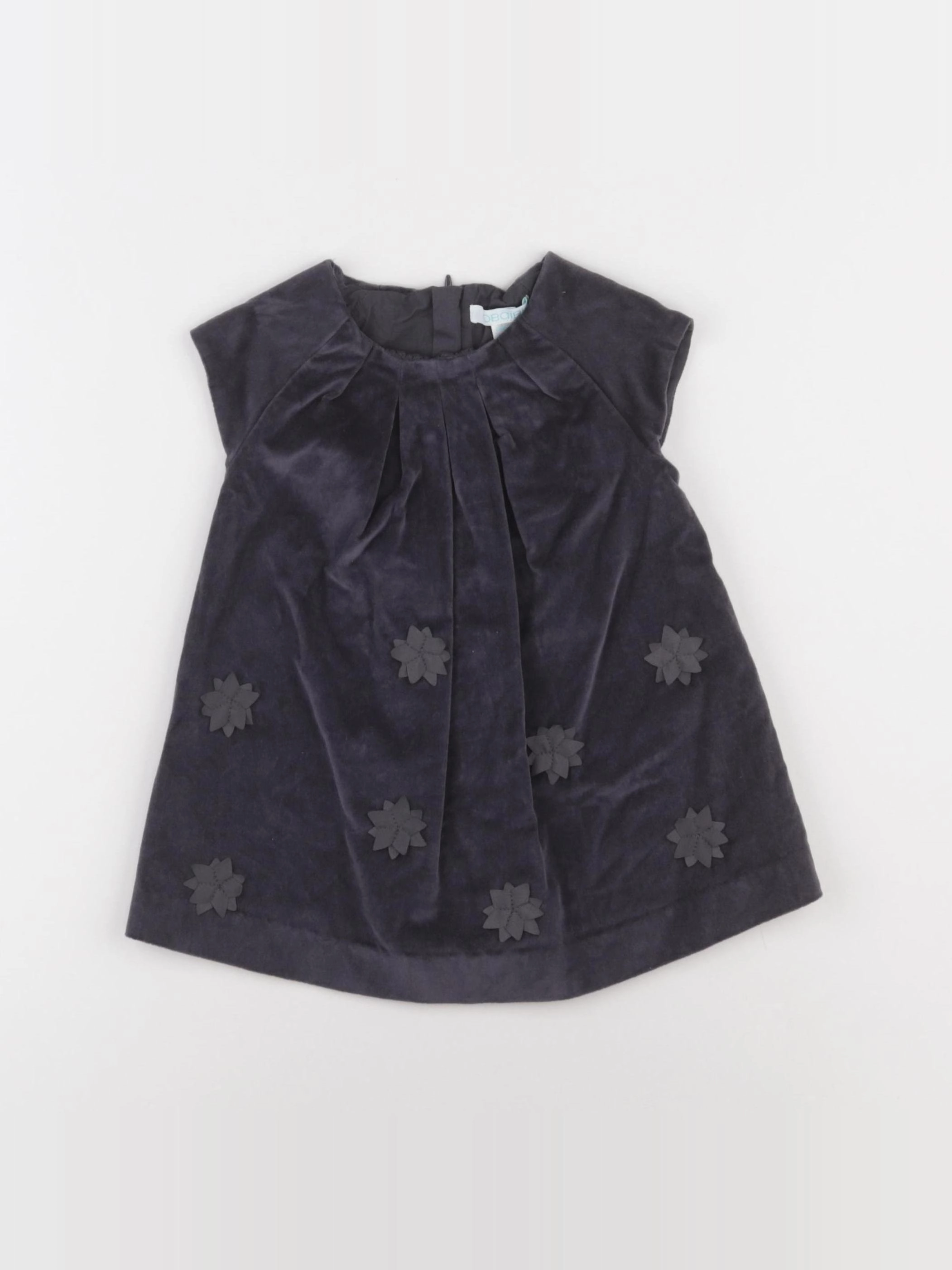 Obaïbi - robe gris - 12 mois