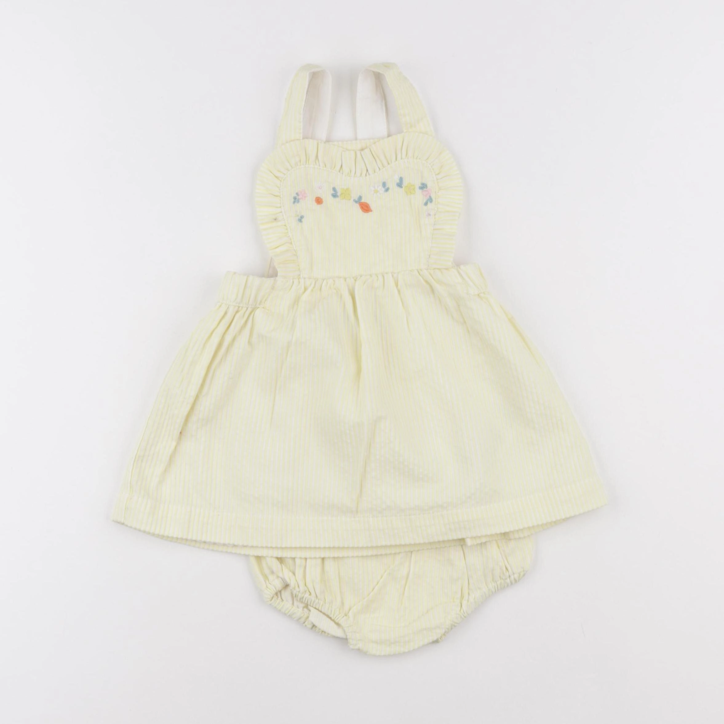 Sergent Major - robe jaune - 9 mois