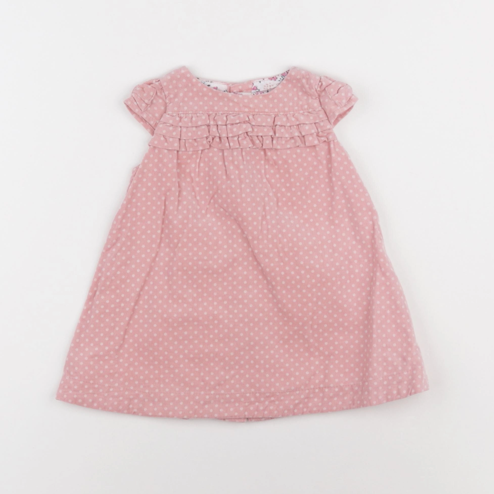 Sergent Major - robe rose - 3 mois
