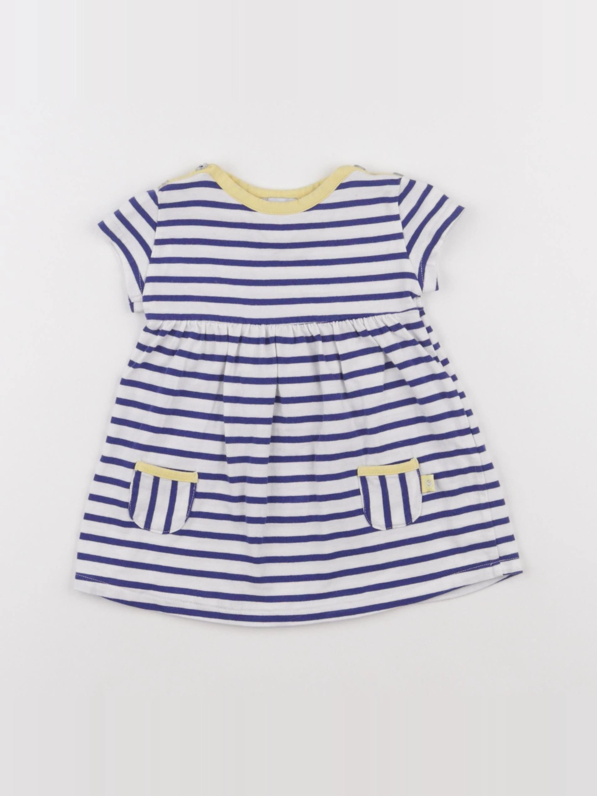 Absorba - robe blanc - 12 mois
