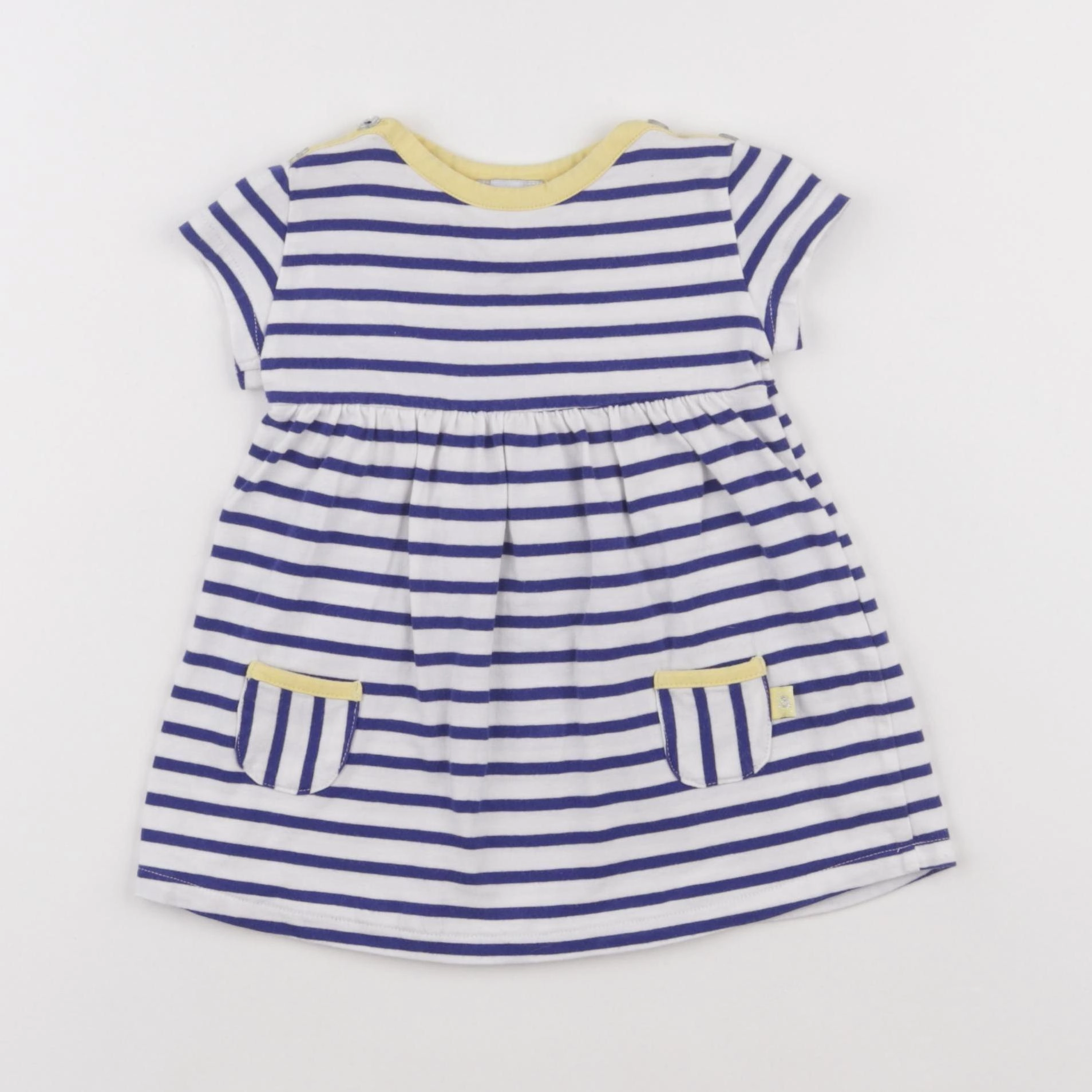 Absorba - robe blanc - 12 mois