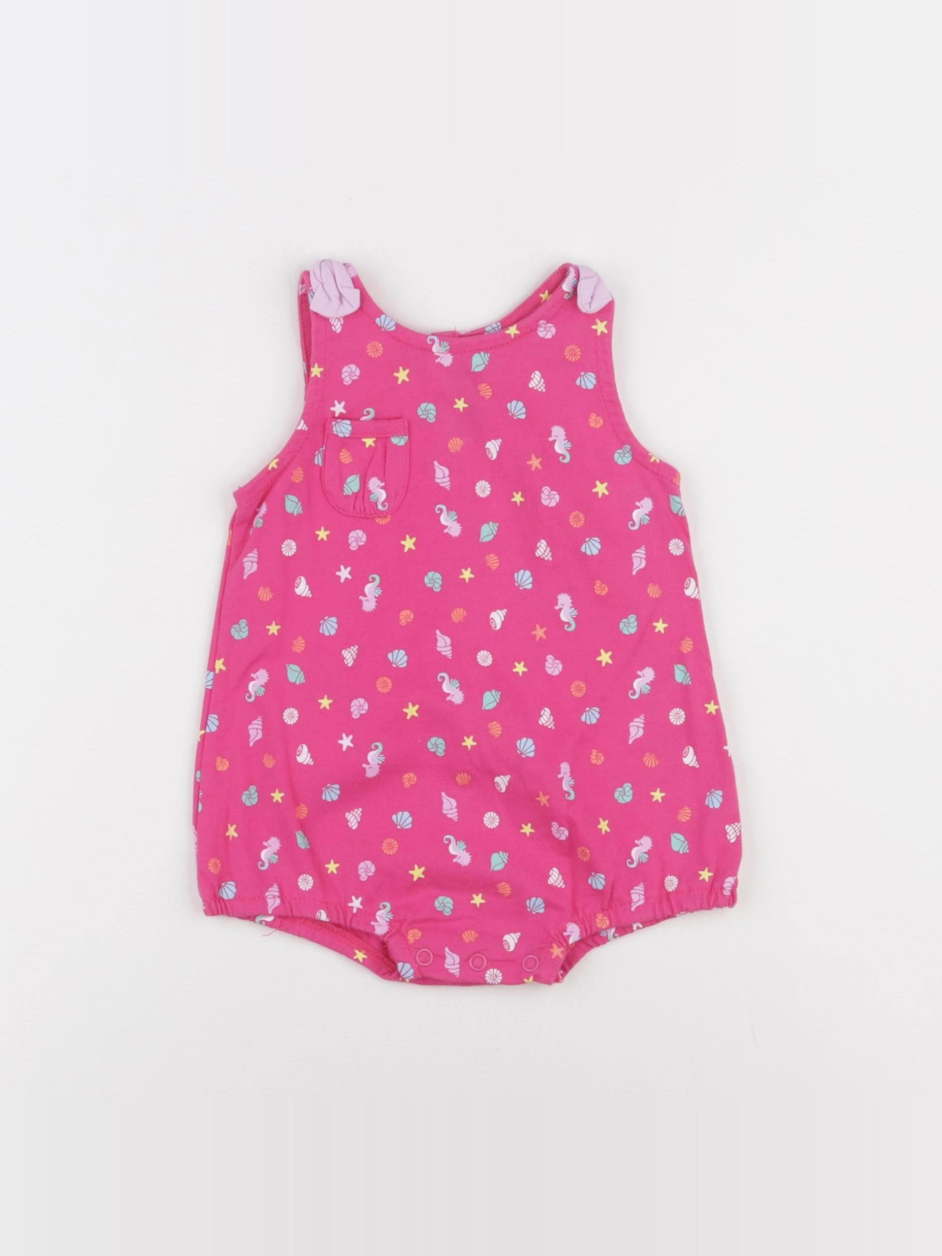 Sergent Major - combinaison rose - 6 mois