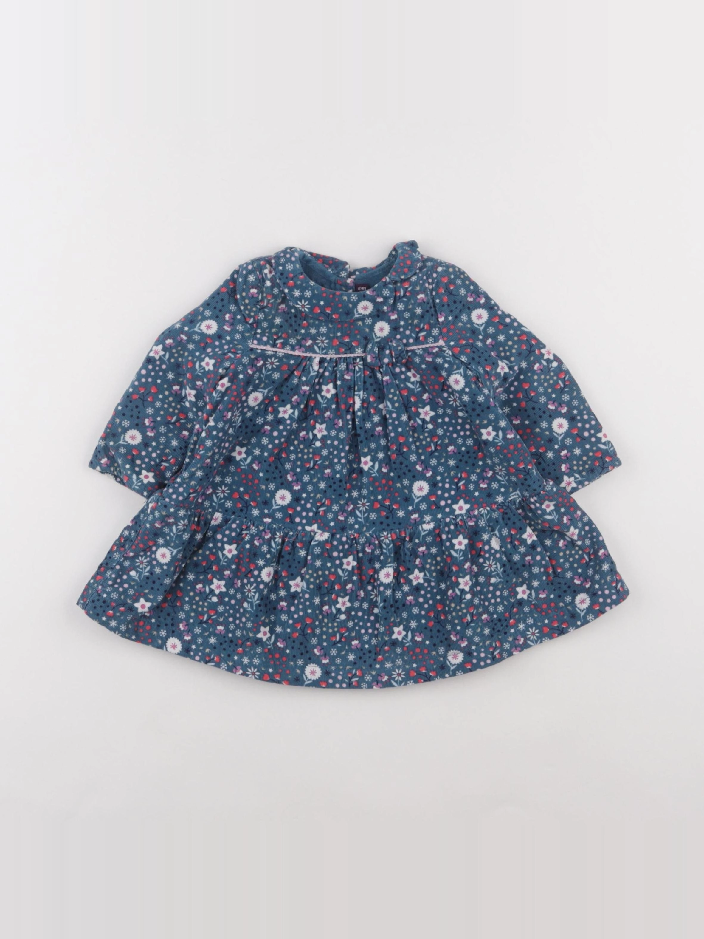 Sergent Major - robe bleu - 6 mois