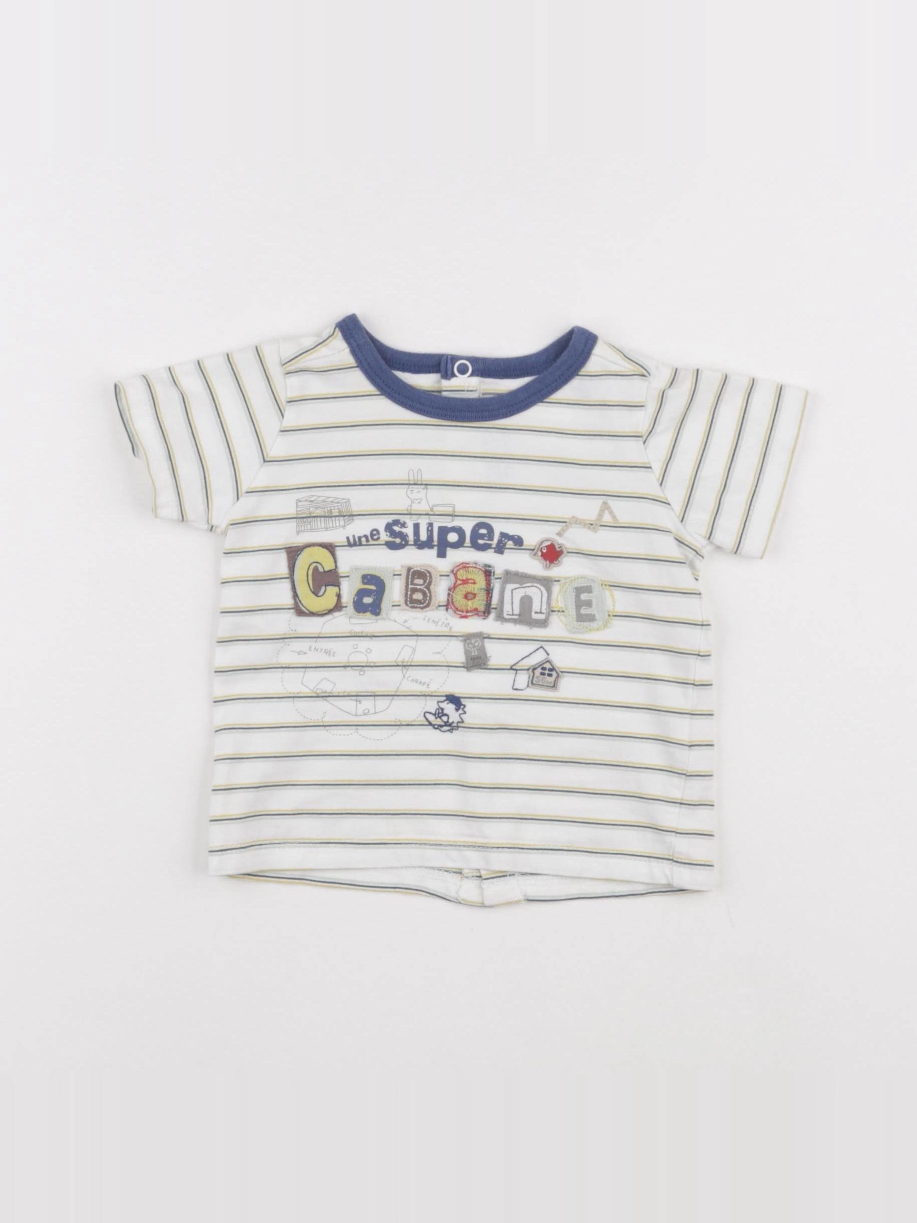 Sergent Major - tee-shirt multicolore - 6 mois