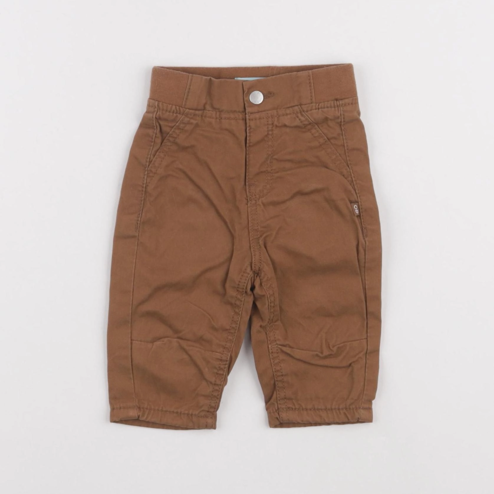 Obaïbi - pantalon marron - 3 mois