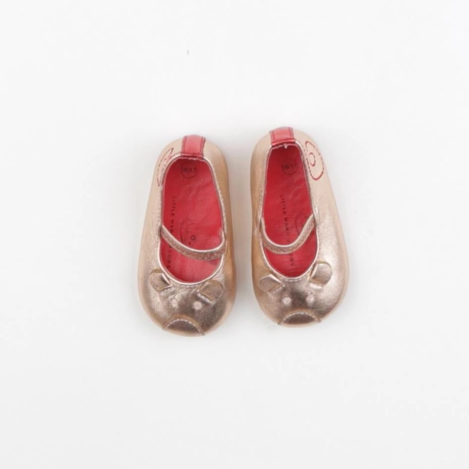 Little marc jacobs - chaussons bronze - pointure 16/17