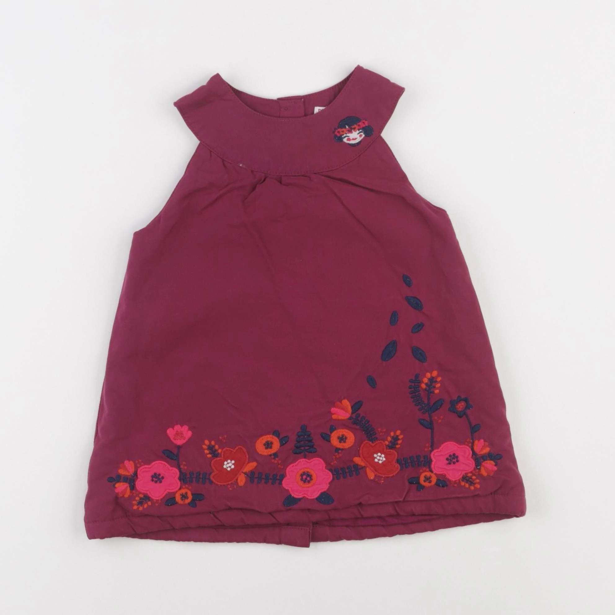 DPAM - robe violet - 6 mois
